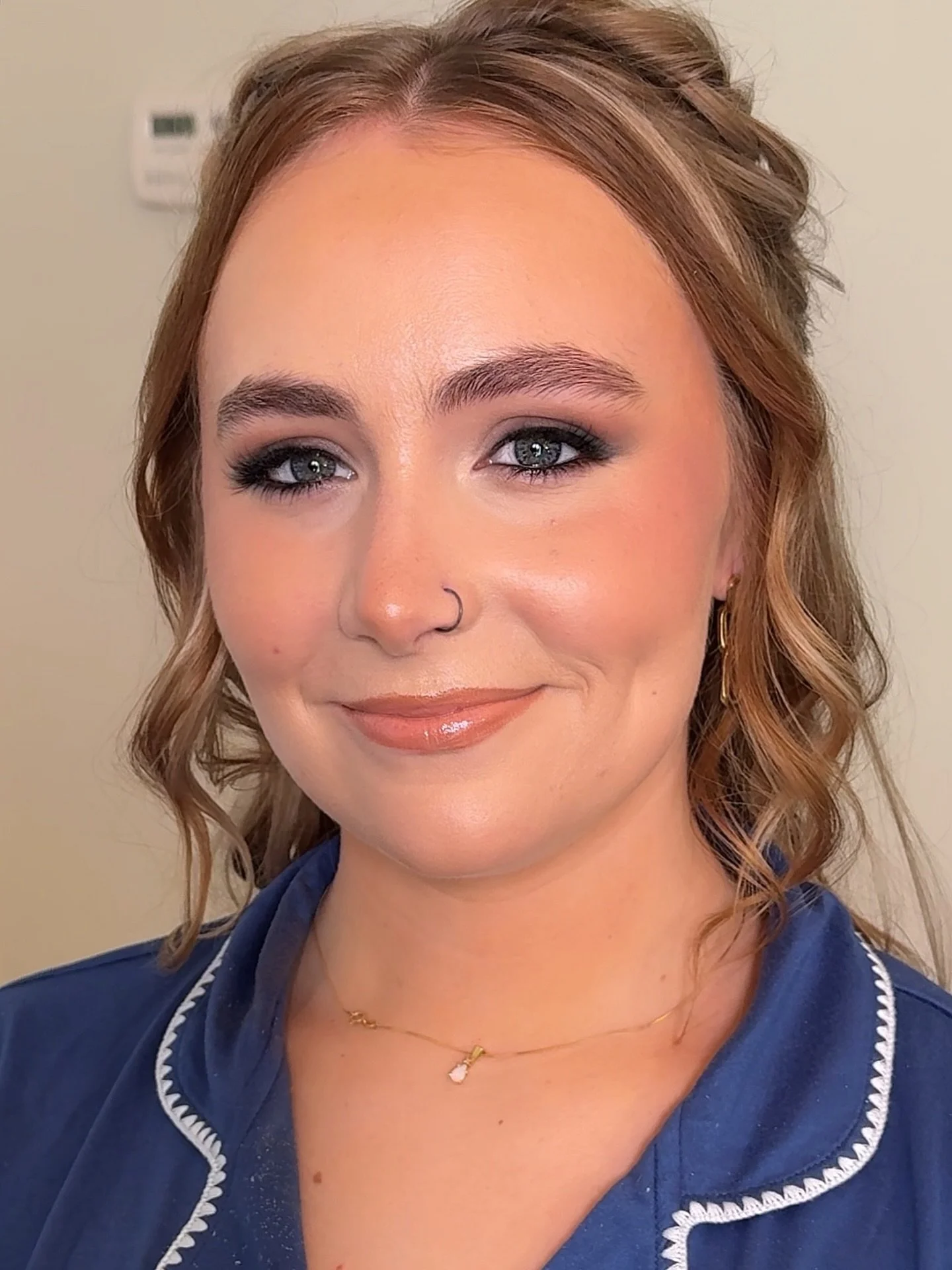 A little smokey eye 🖤🕯️Aren&rsquo;t her eyes so beautiful!