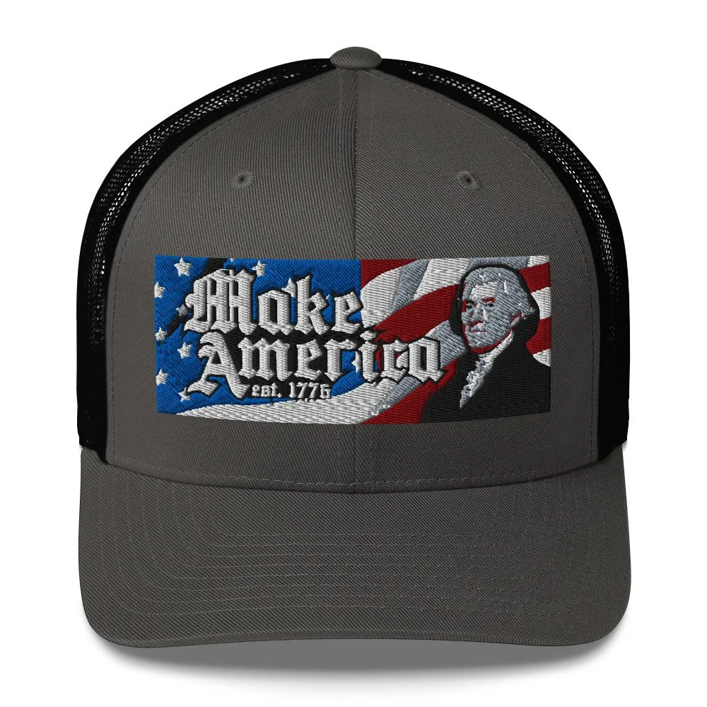 MAKE AMERICA JEFFERSON Trucker Cap