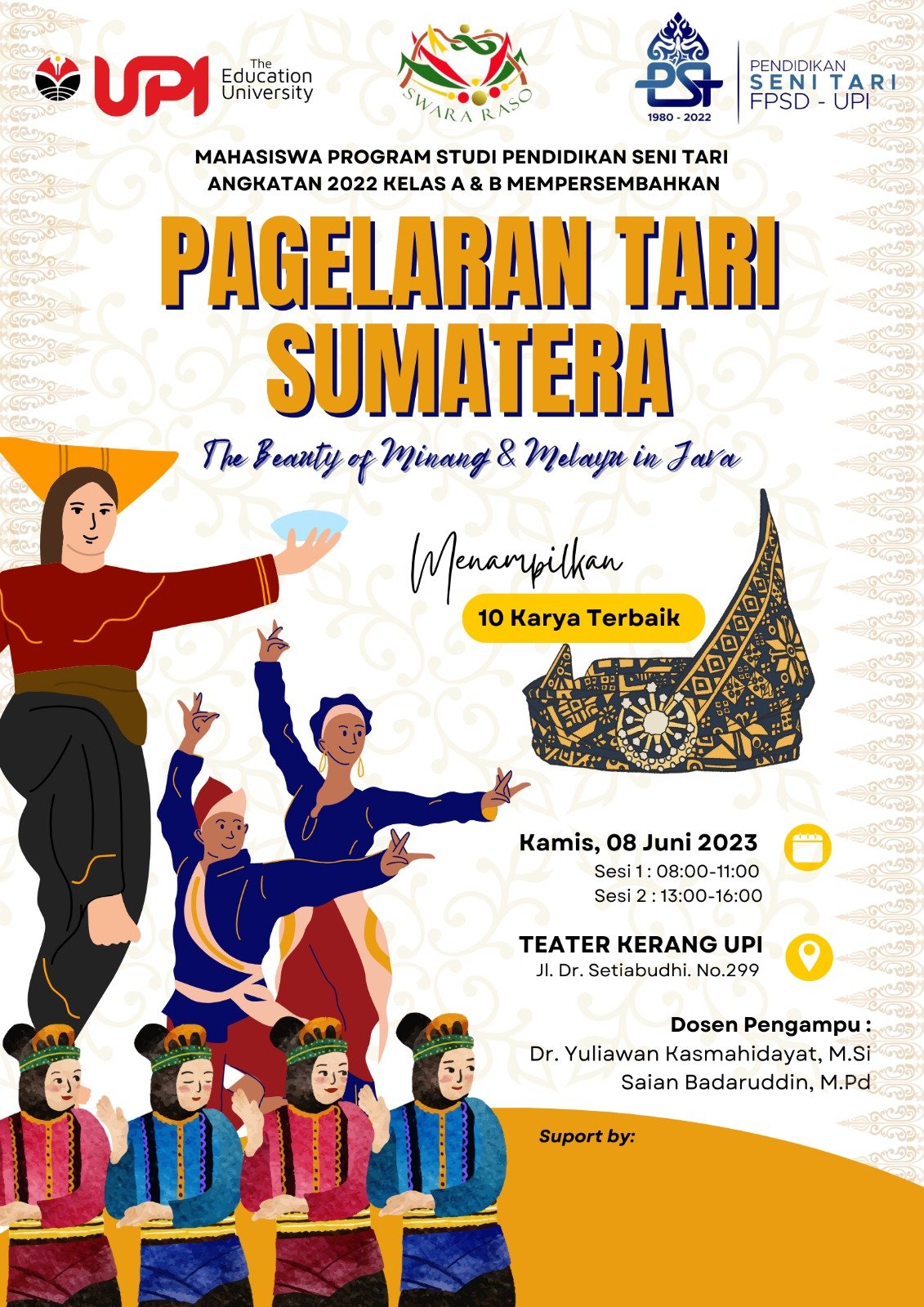 Pagelaran Tari Sumatera "Minang & Melayu"
