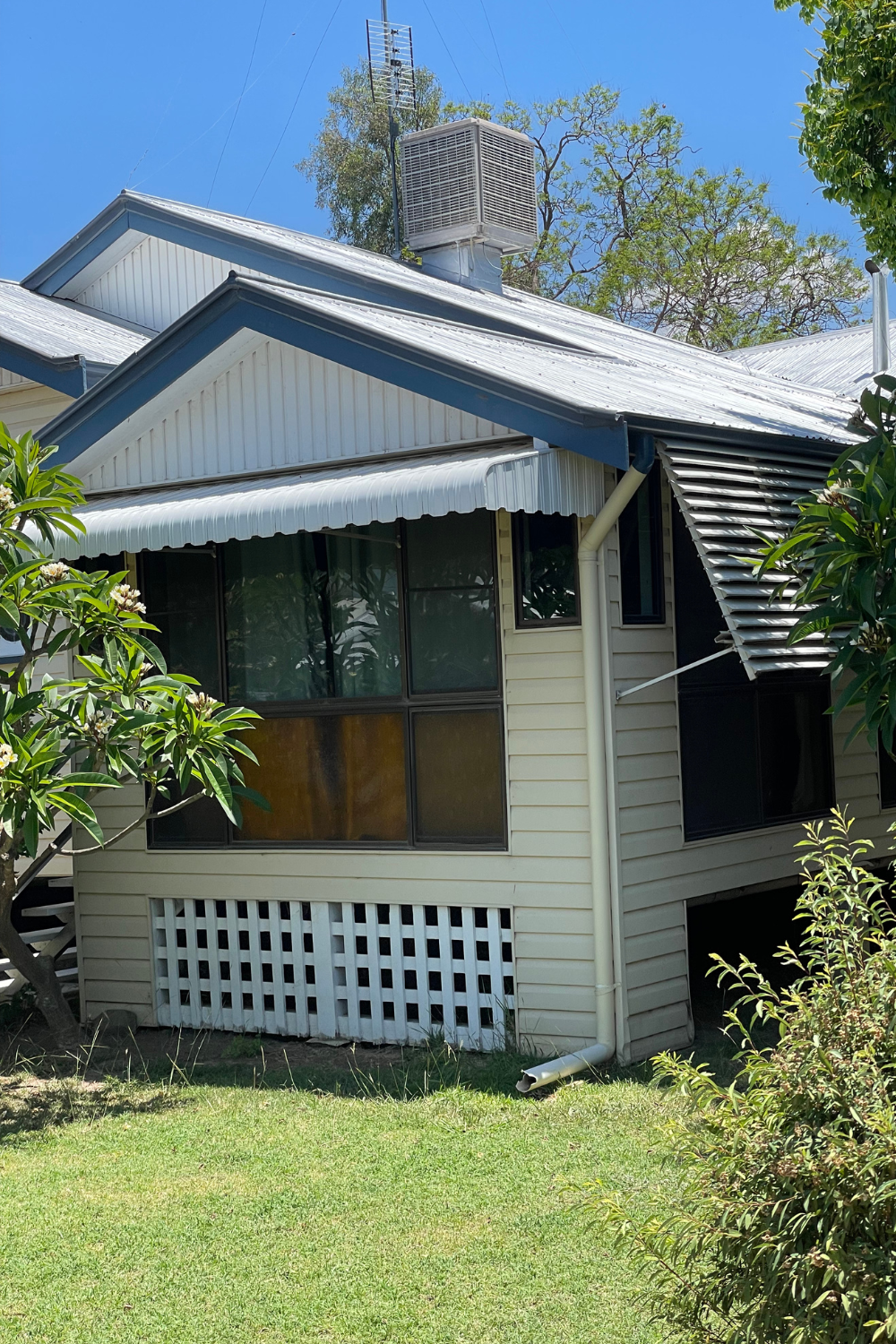 A roof in Goondiwindi after being fully restored with no signs of rust or decay.