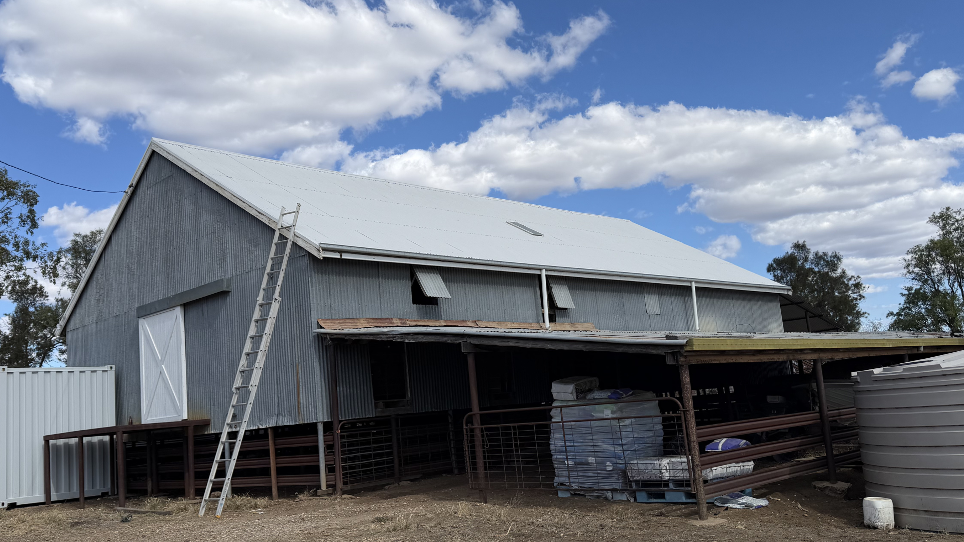 Garah Shed Roof Painting &amp; Repair Project