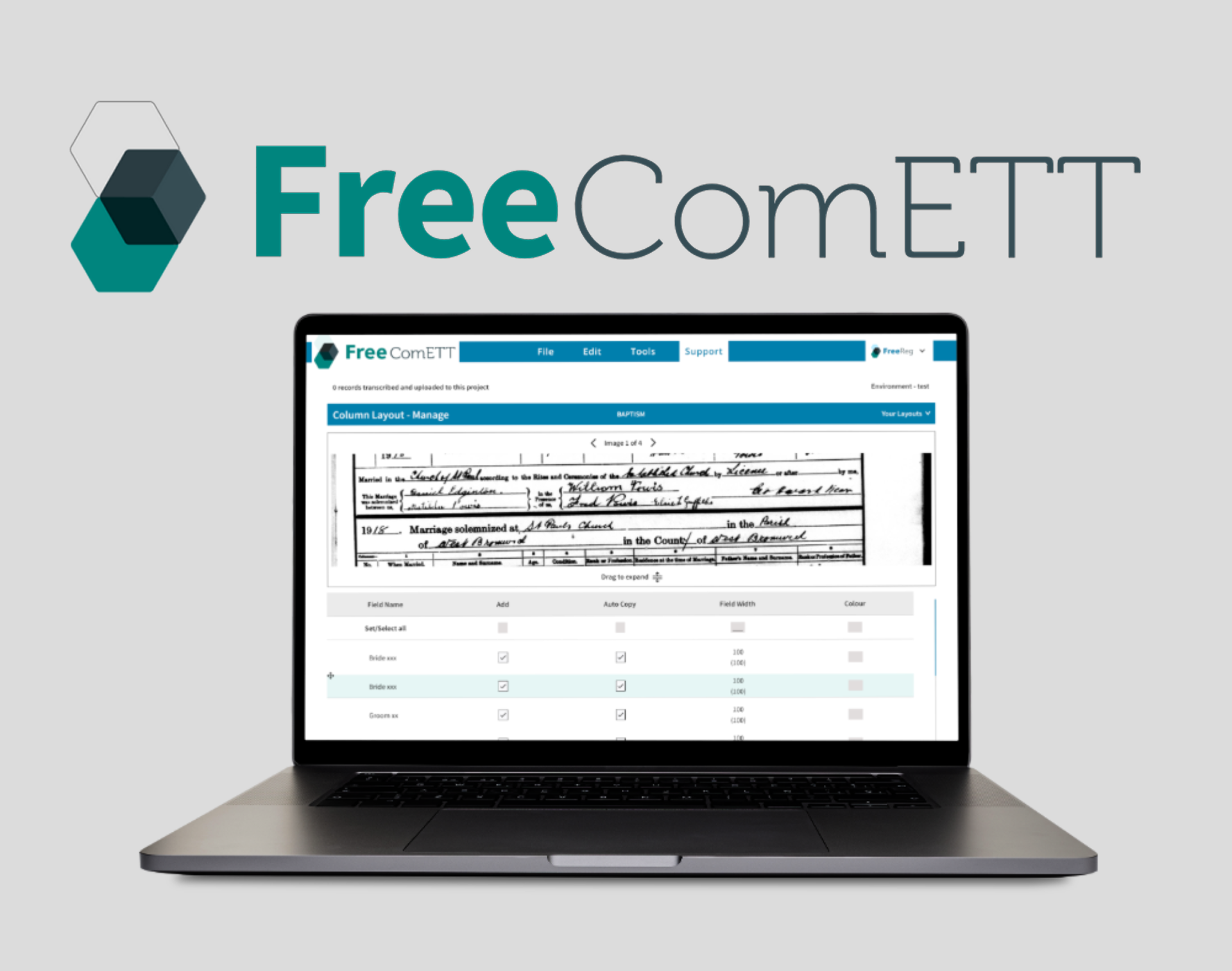 FreeComETT - Transcription Web Application