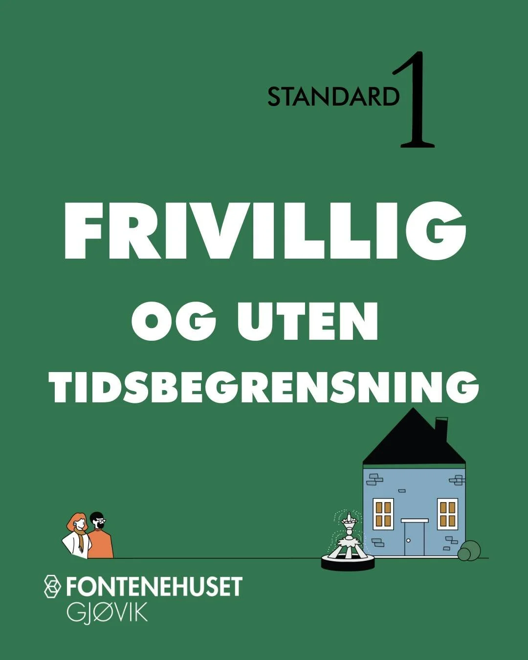 🧡De 37 internasjonale standardene for Fontenehus definerer v&aring;r modell for rehabilitering. Standardene er grunnlaget for at vi lykkes med &aring; st&oslash;tte mennesker med psykiske funksjonshindre for &aring; unng&aring; sykehusinnleggelser o