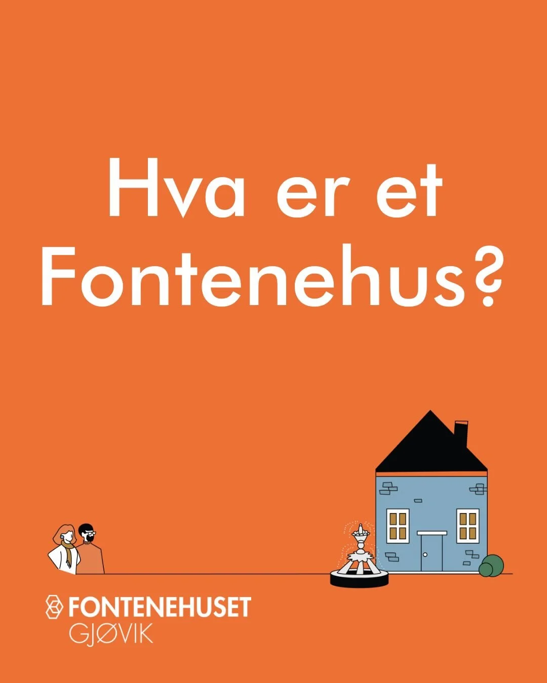 Lurer du p&aring; hva et Fontenehus er? 🤔➡️Swipe swipe. H&oslash;res dette ut som noe for deg, ta kontakt for avtale om omvisning🧡