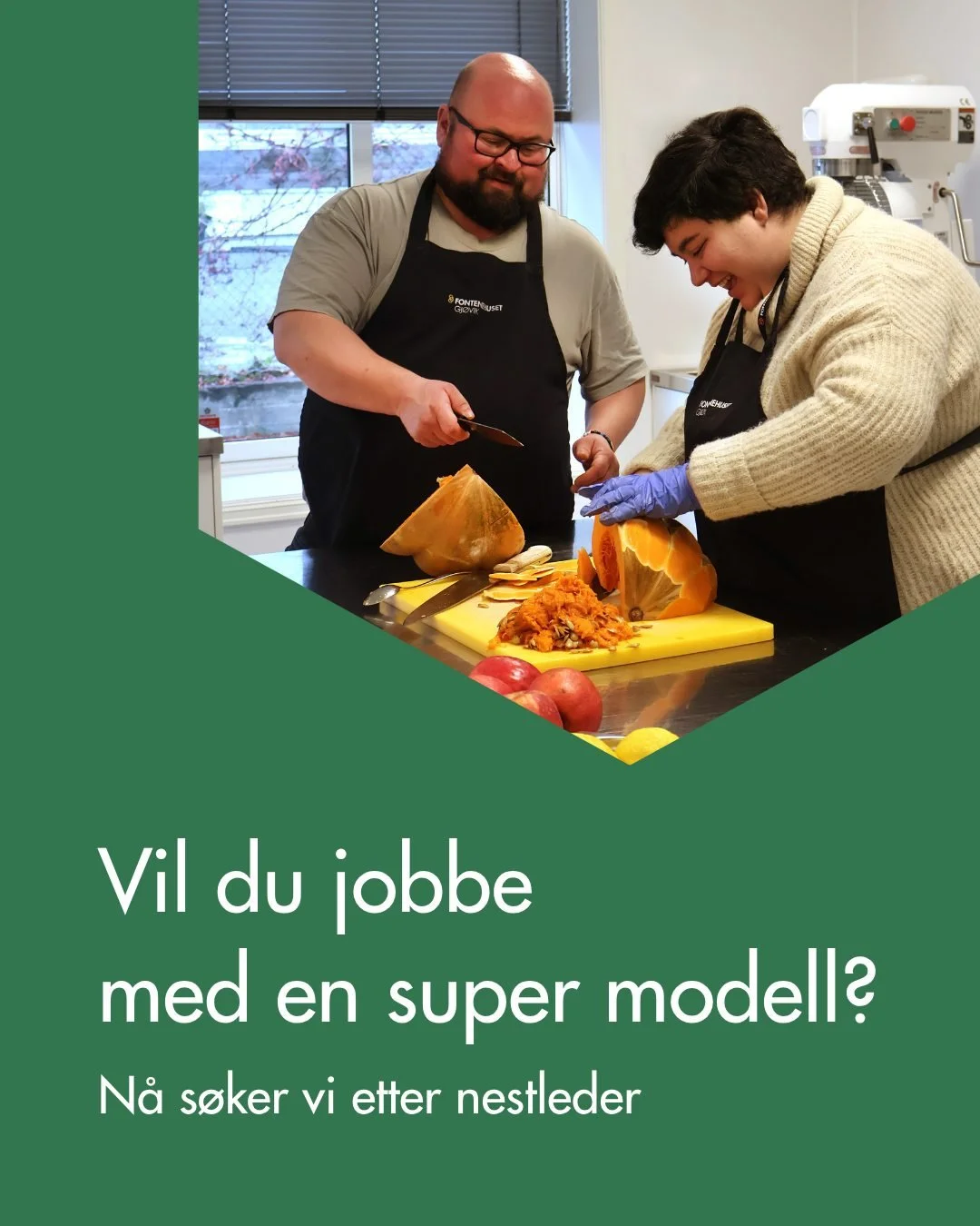 🧡Vil du jobbe med en super modell?

Vi snakker ikke om catwalk &ndash; men om Fontenehus-modellen.
Et arbeidsfellesskap der mennesker bygger kompetanse, mestring og veier ut i arbeid.

N&aring; s&oslash;ker vi nestleder ved Fontenehuset Gj&oslash;vi
