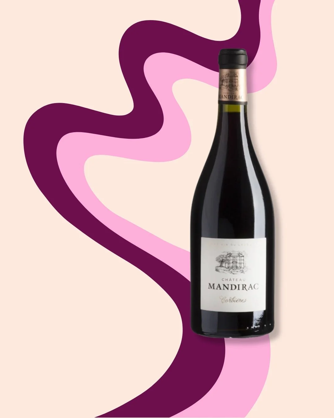Chateau Mandirac - Rode wijn - Corbières - Languedoc
