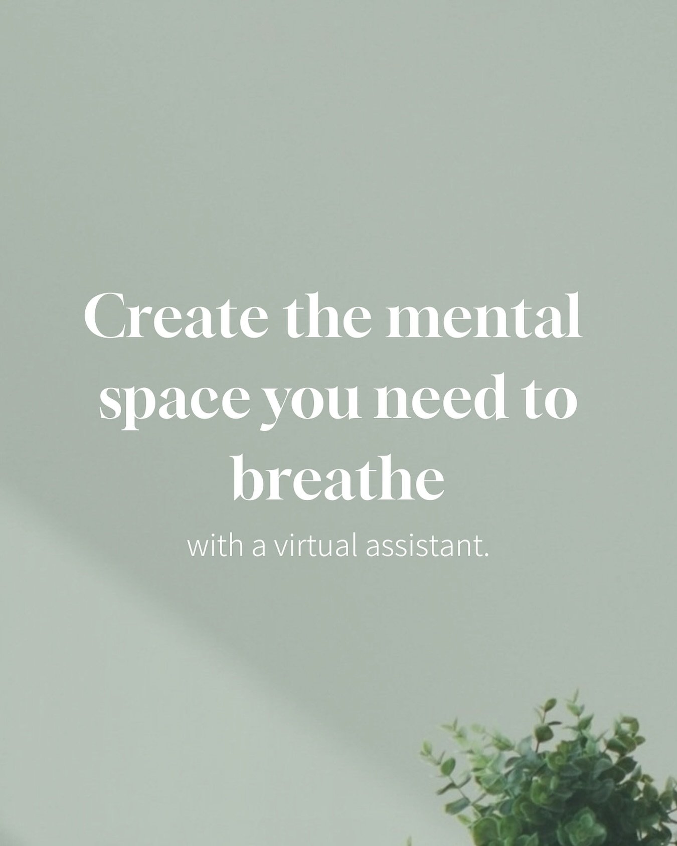 Hey! I&rsquo;m Mia.

I help female business owners by taking care of time-consuming tasks, giving them the space to breathe.🌱
&nbsp;
If you have a million ideas in your head, but feel completely overwhelmed by the never-ending admin tasks that come 