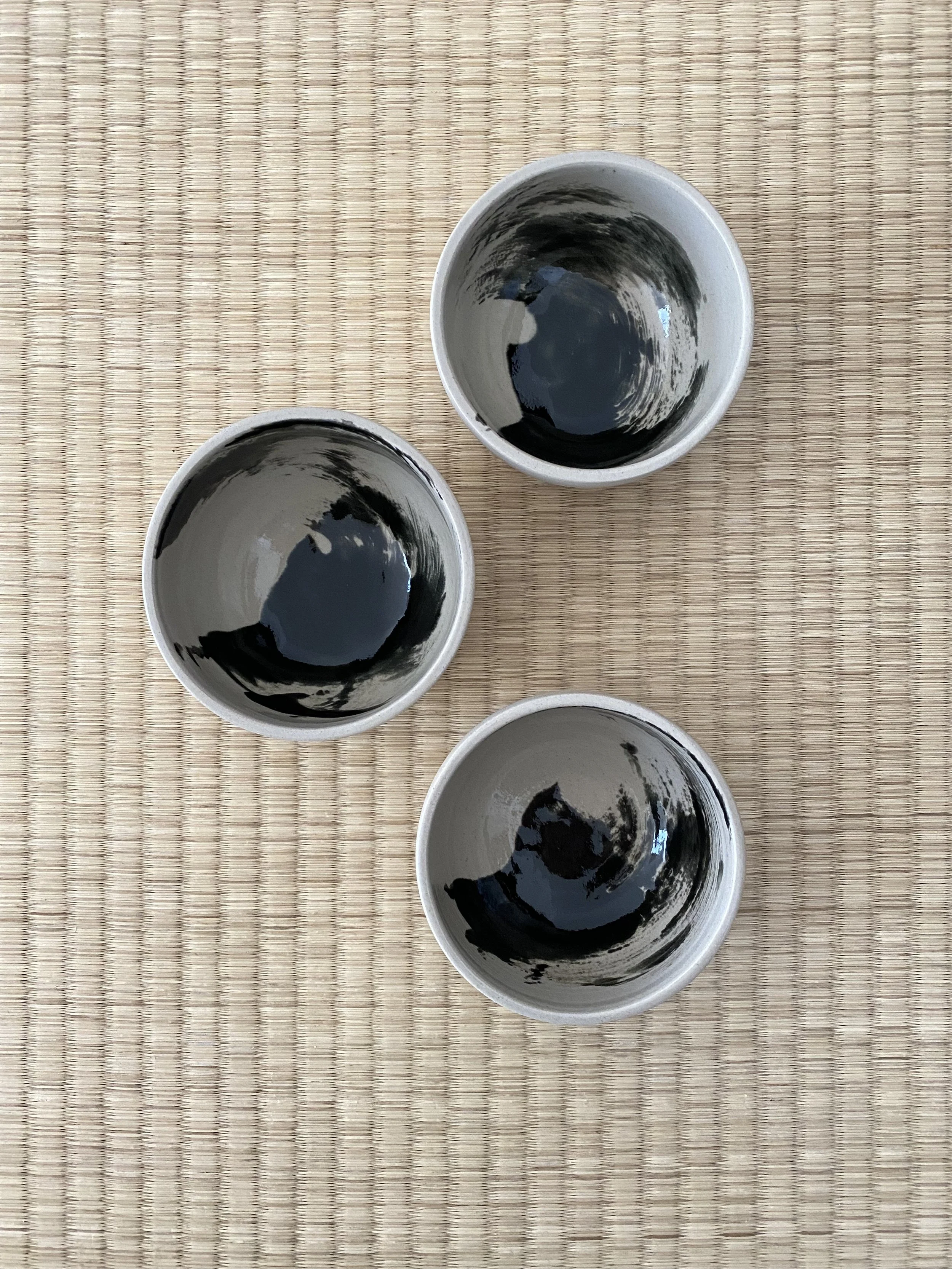 Black Brush Bowl