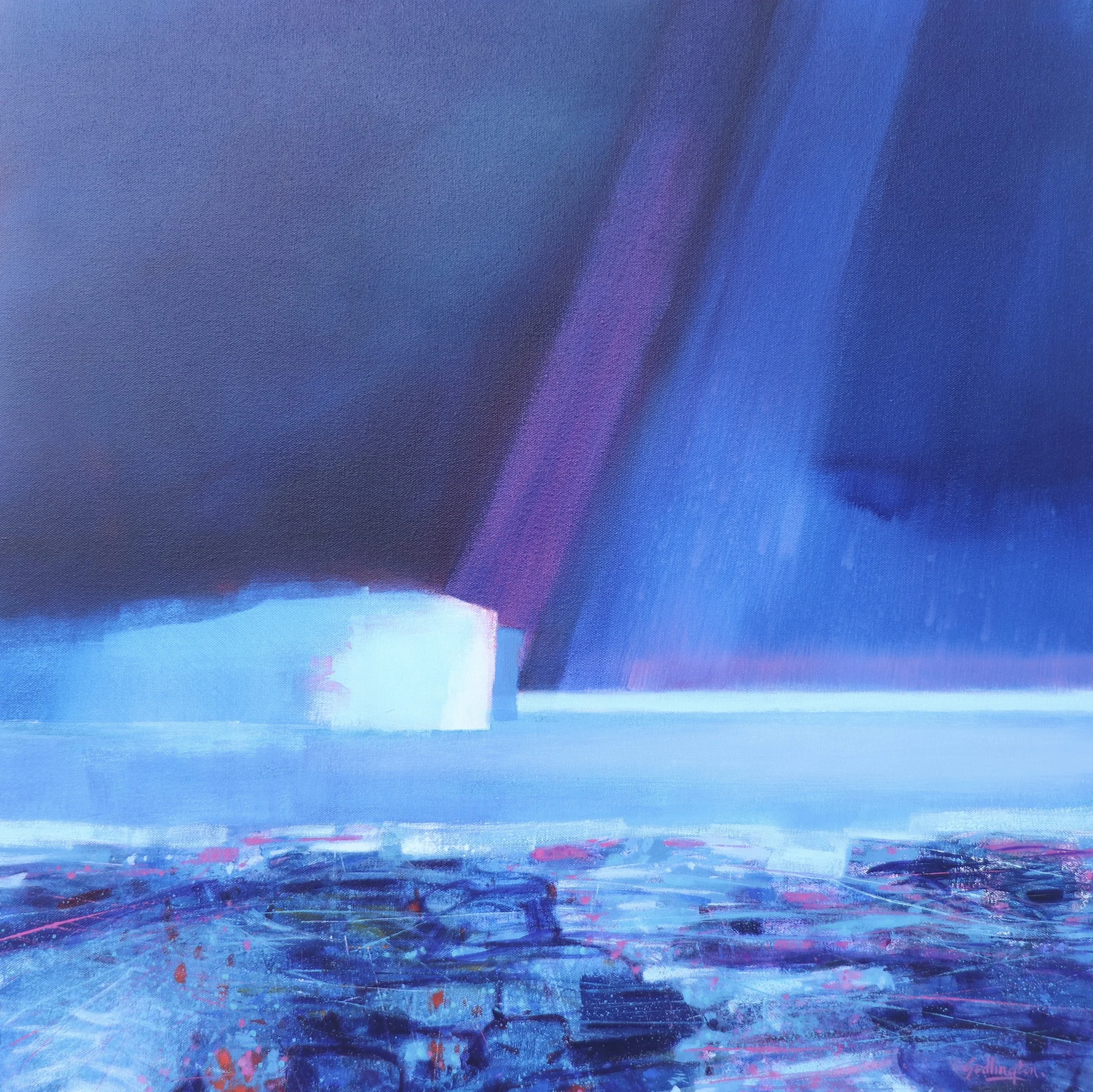 Winter Sky, Marwick Head 70x70cm. Enquire.