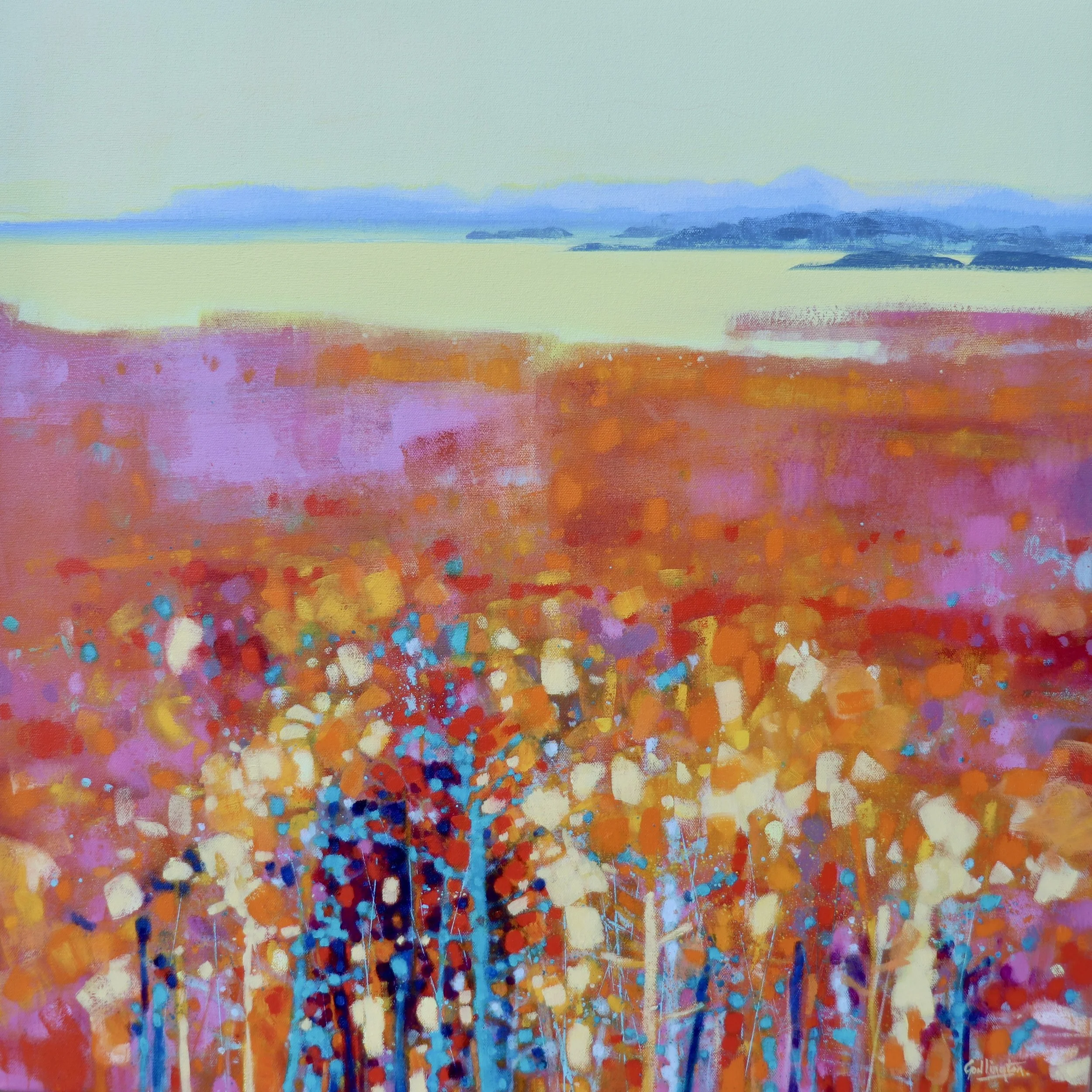 Assent Summer 70x70cm. Enquire.