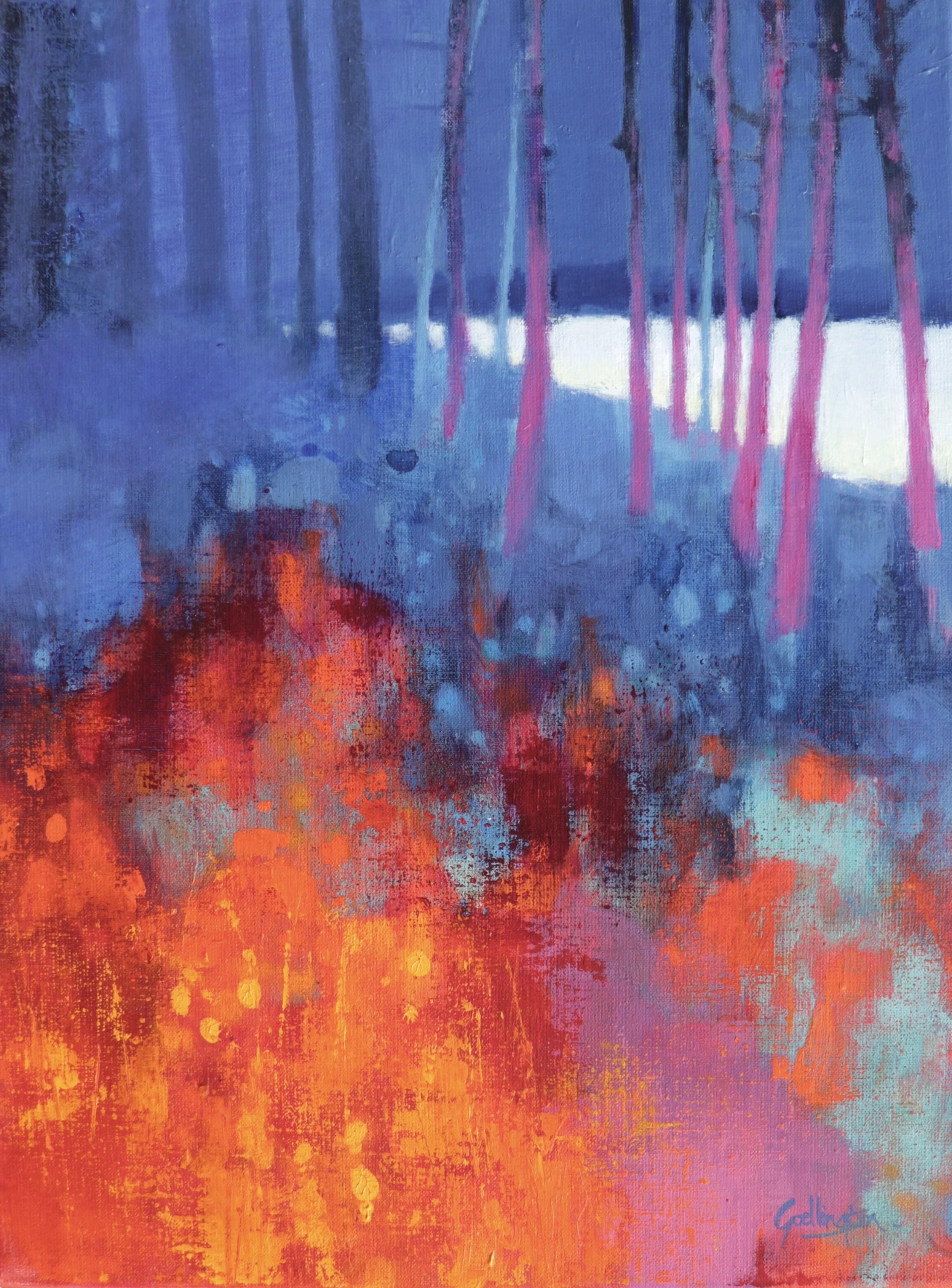 Loch Garten Woods - 40x30cm - £475 - Enquire at Speybank Studio, Grantown-on-Spey