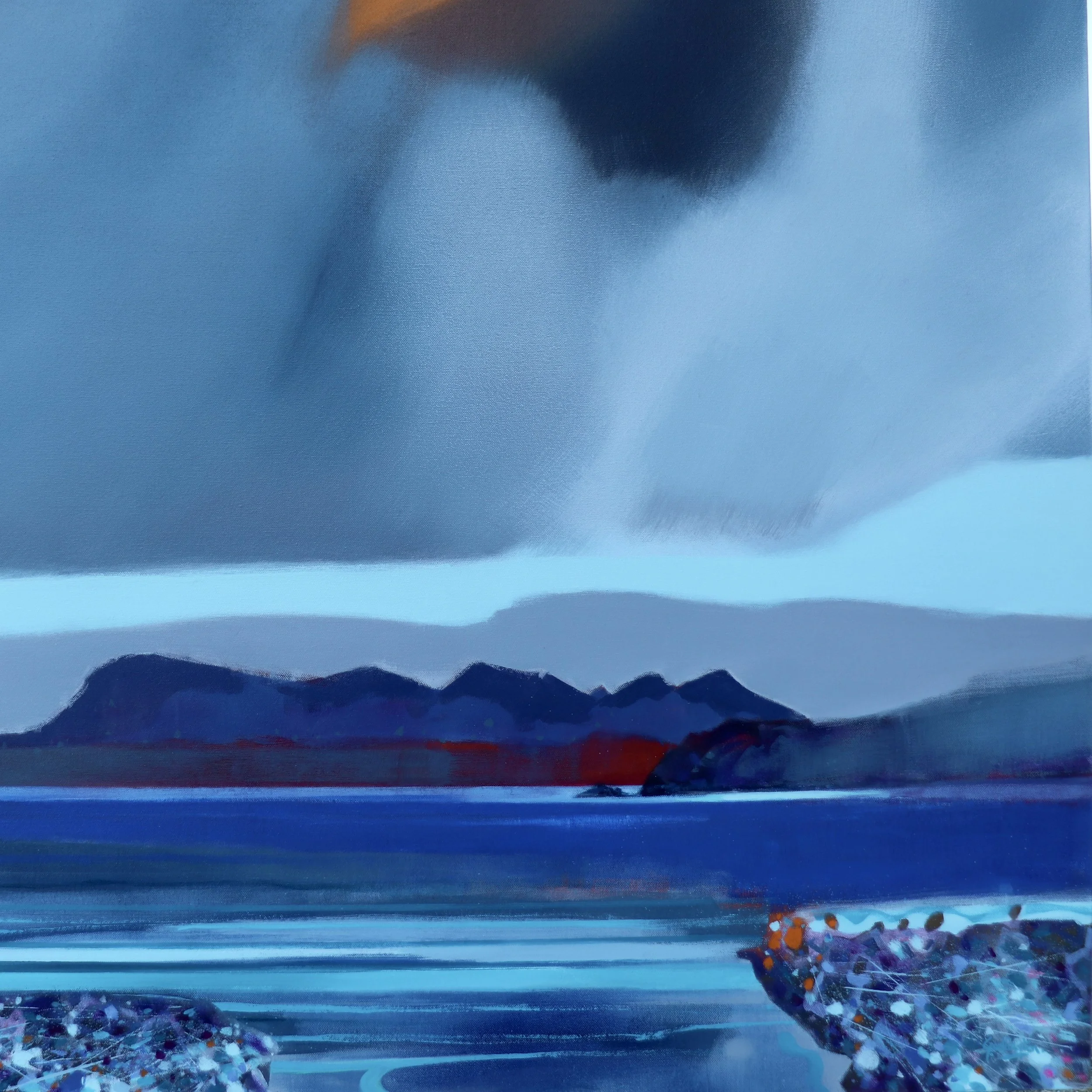 Assynt Sky - 90x90cm Enquire