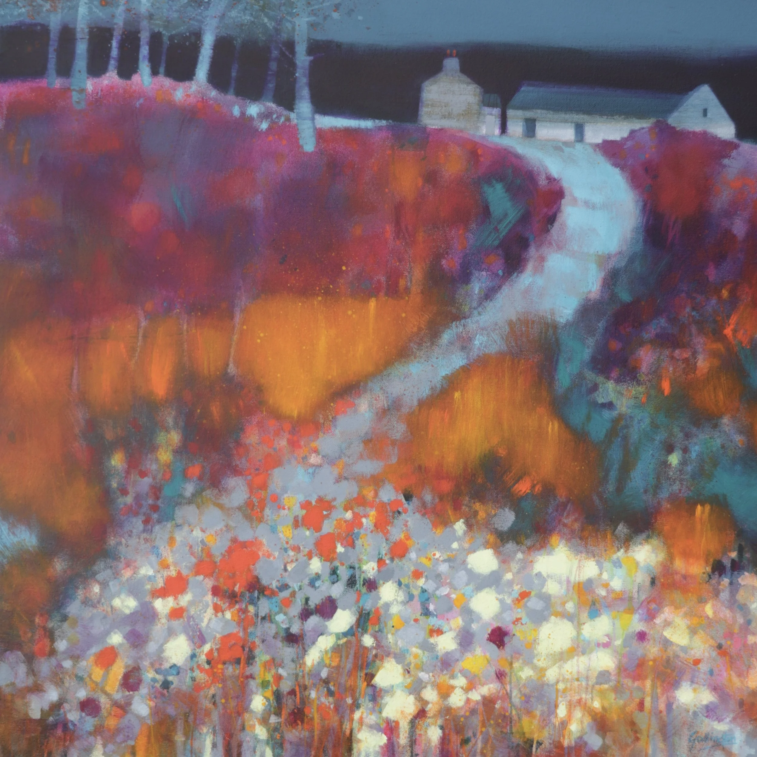 Road Home To Easter Tulloch - 70x70cm Sold