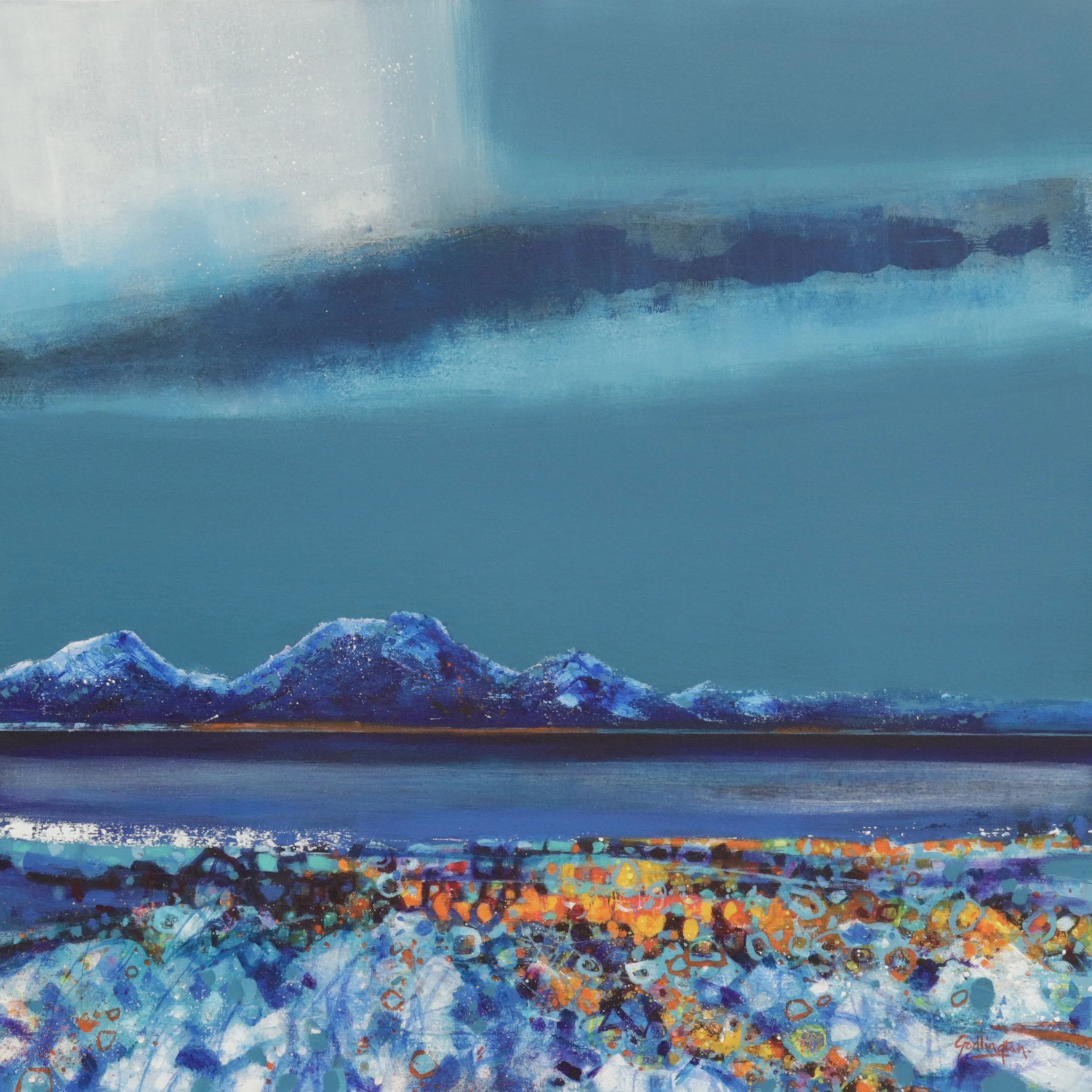 Kilberry Blues - 70x70cm Sold