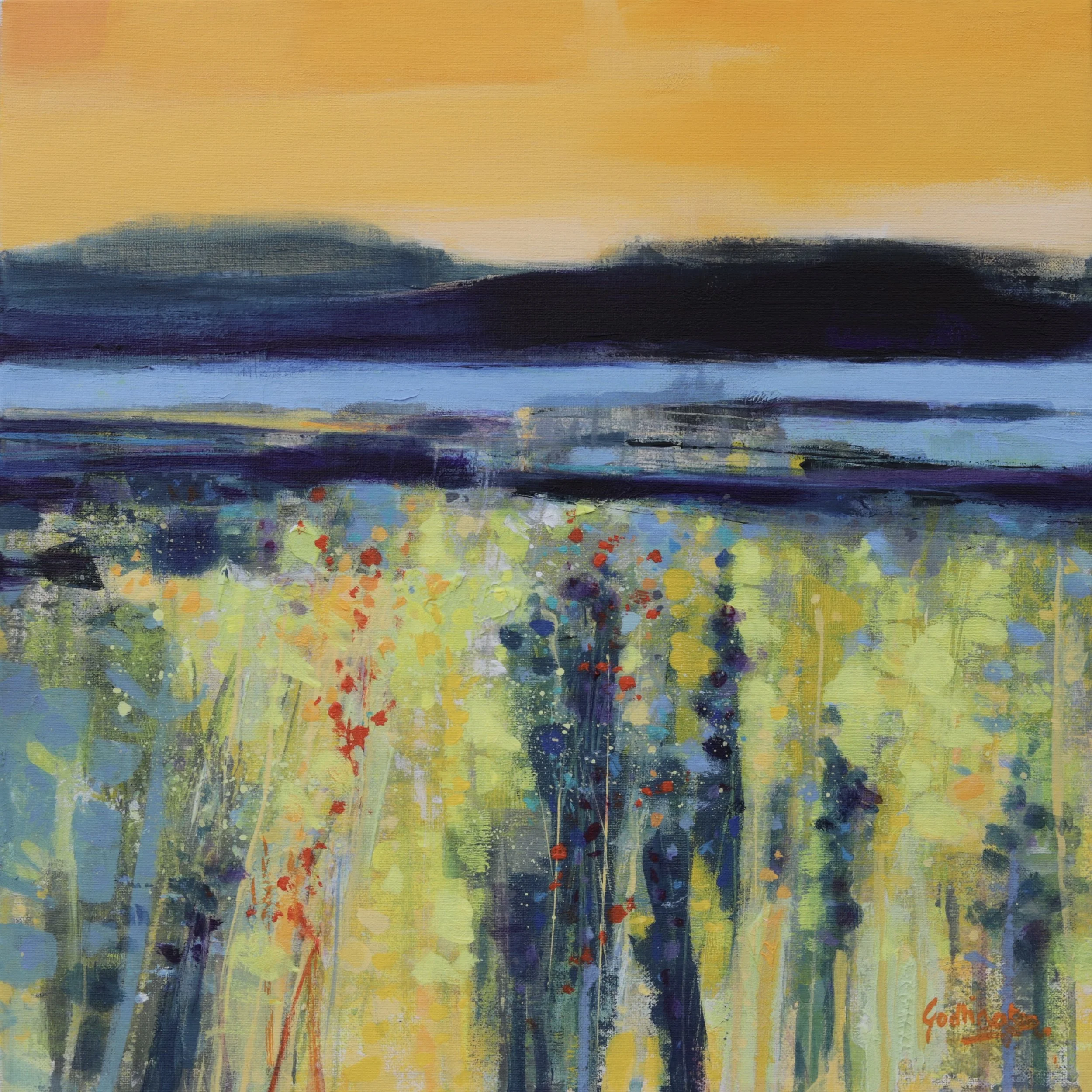 Looking Across To Erraid - £525  - 40x40cm Enquire at Osprey Coffee House, Boat of Garten