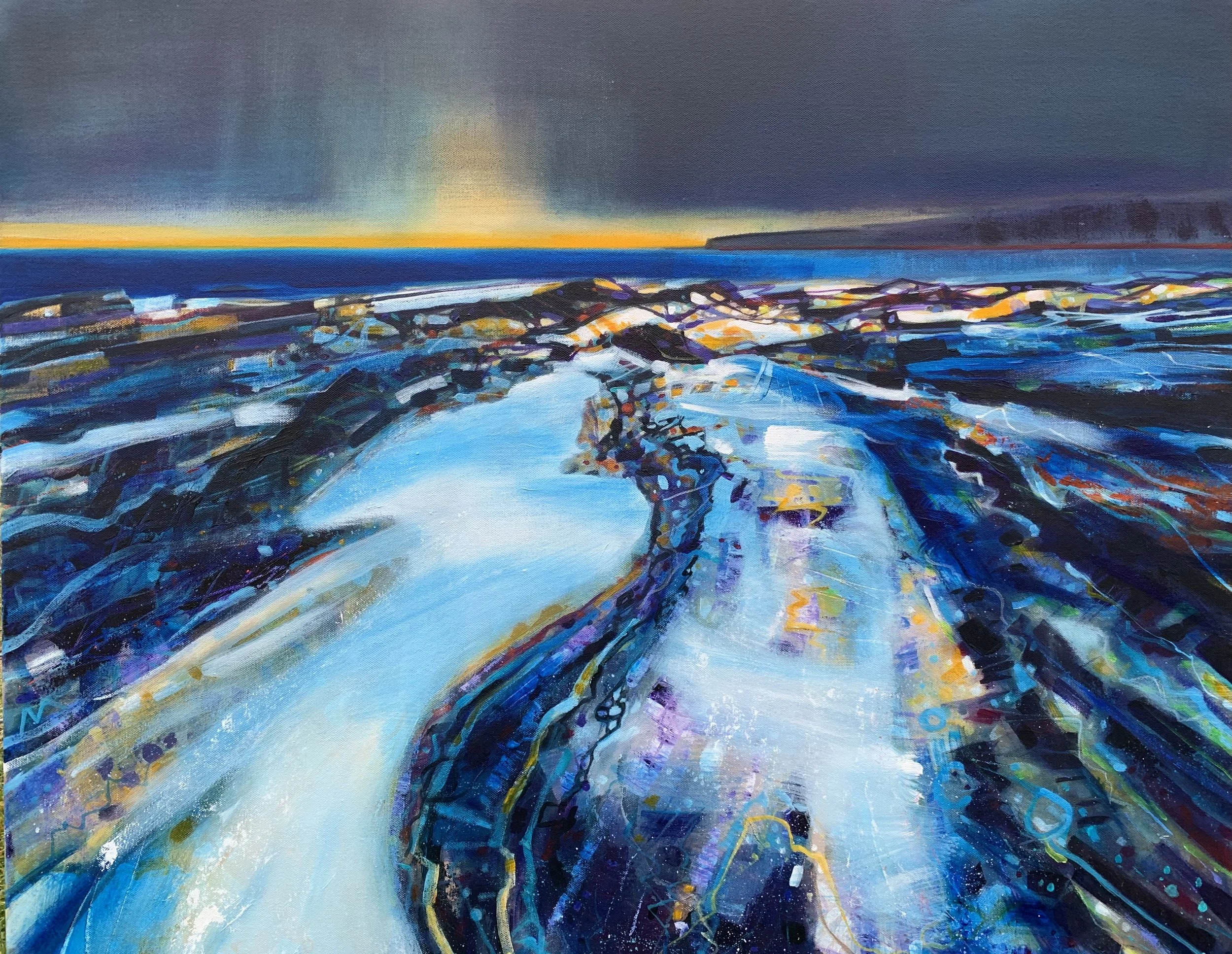 Winter Sky, Orkney 75x90cm Sold