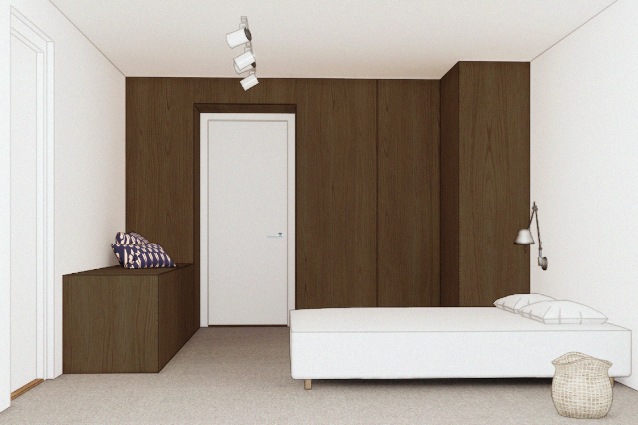 Interiørarkitekt interiørdesigner, enebolig, privat, plan