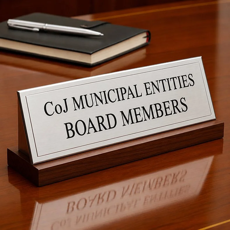 JCA Calls for Ethical Leaders to Serve on Joburg Entity Boards