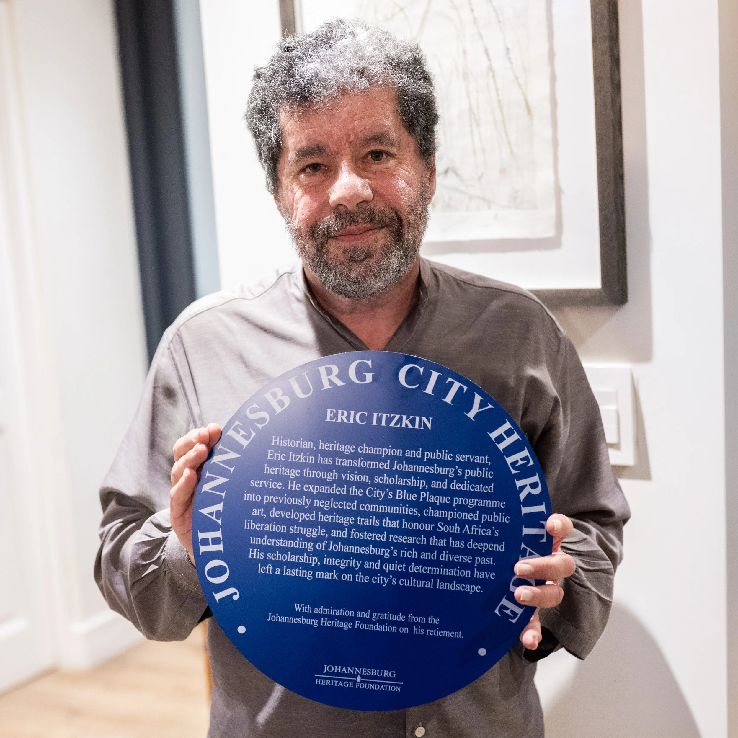 Honouring Eric Itzkin – and Those Who Keep Johannesburg Working