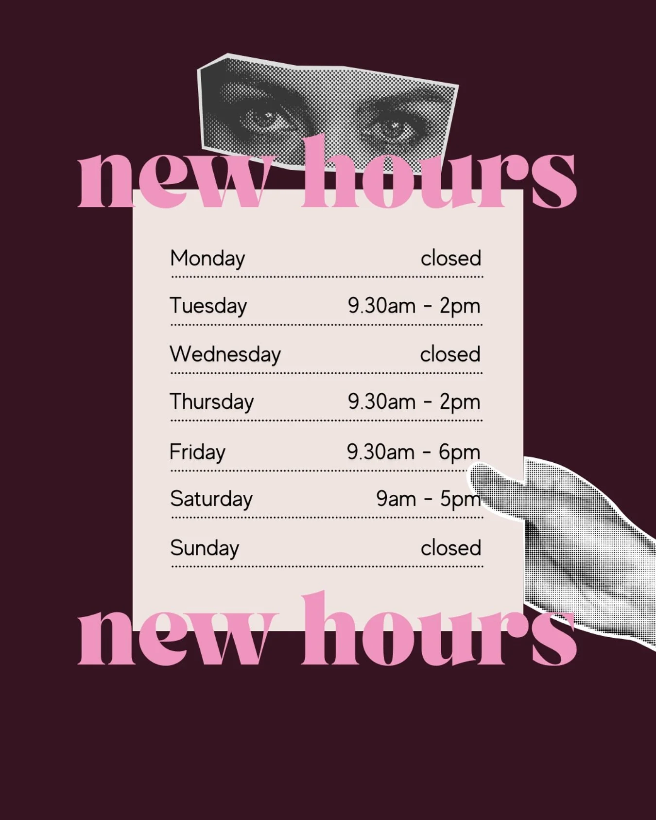 ✨ New hours! ✨ I&rsquo;m now open Tuesdays &amp; Thursdays 9:30&ndash;2pm, as well as later on Fridays &amp; Saturdays. More options to book in and treat yourself 💕 #openinghours #ballaratbrows #lipblushballarat #permanentmakeupballarat #nanobrowsba