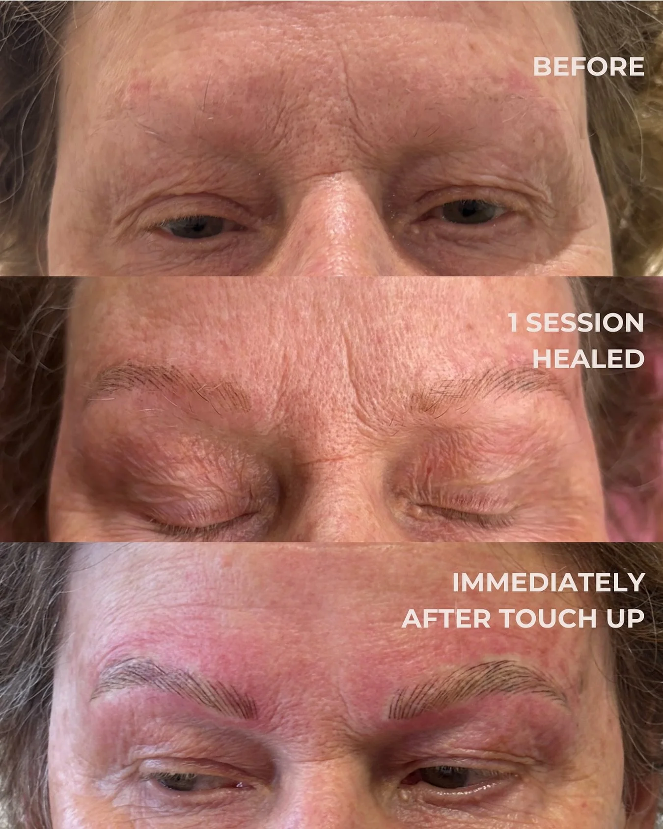 Mature skin can be so rewarding to work on, but it does come with its own little challenges.

As we age, our skin becomes thinner and more delicate, which can make it a bit trickier for pigment to hold evenly. Sometimes areas like the brow heads fade