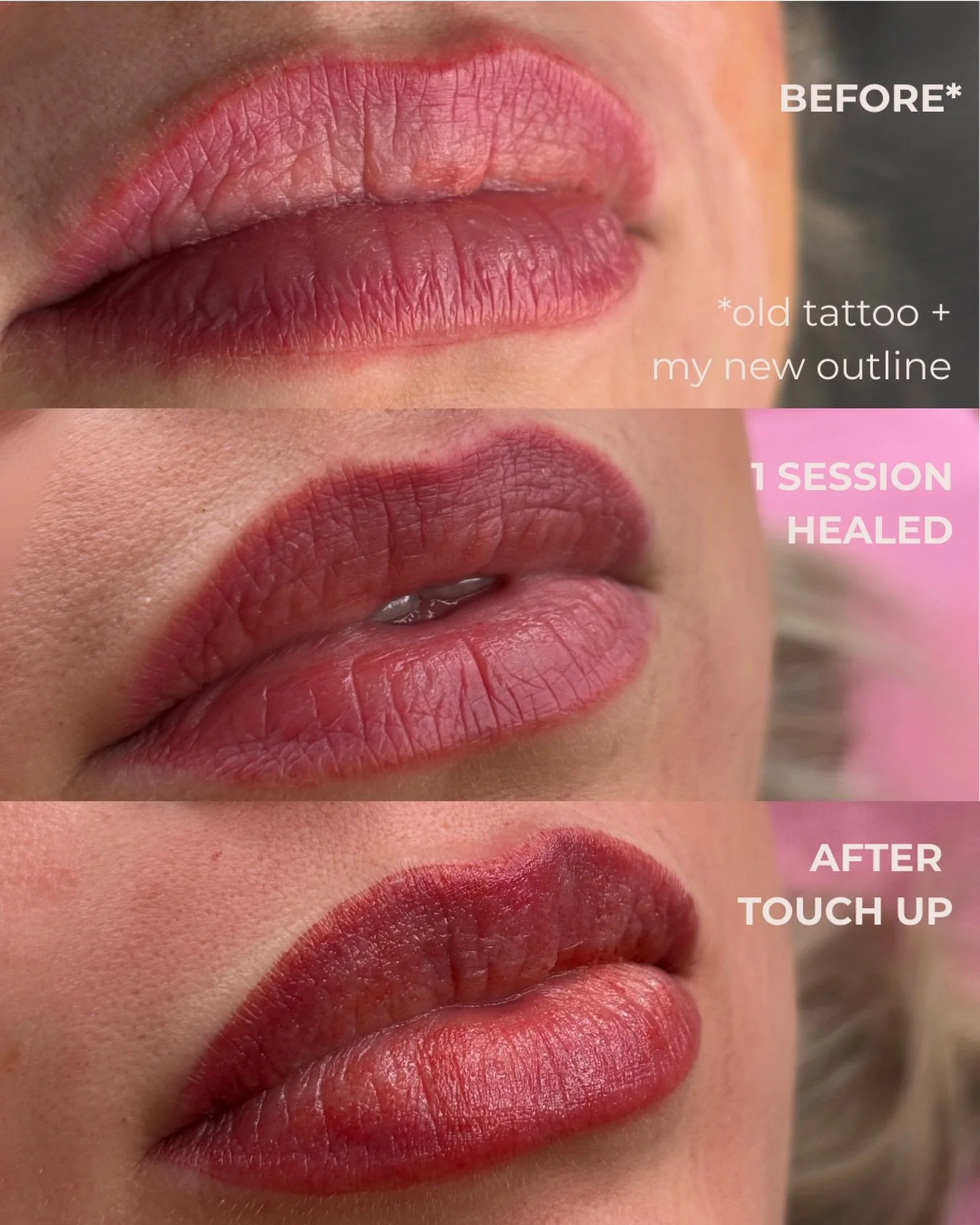 An oldie but a goodie. I have new pigments I&rsquo;m dyyyying to try out so book your lip blush now while I have 20% off sale. I&rsquo;ll even give one client an extra $50 off if they let me add my brown tone &ldquo;cinnamon&rdquo; pigment into their