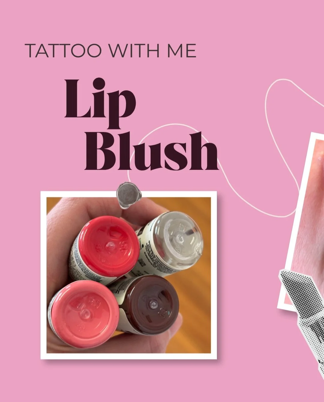 Come and see the lip blush process from consultation to finished product! 

First we start with a chat about your ideas around colour, shape and preferences. Together we choose a pigment that will work WITH your undertone. I then map the shape, makin