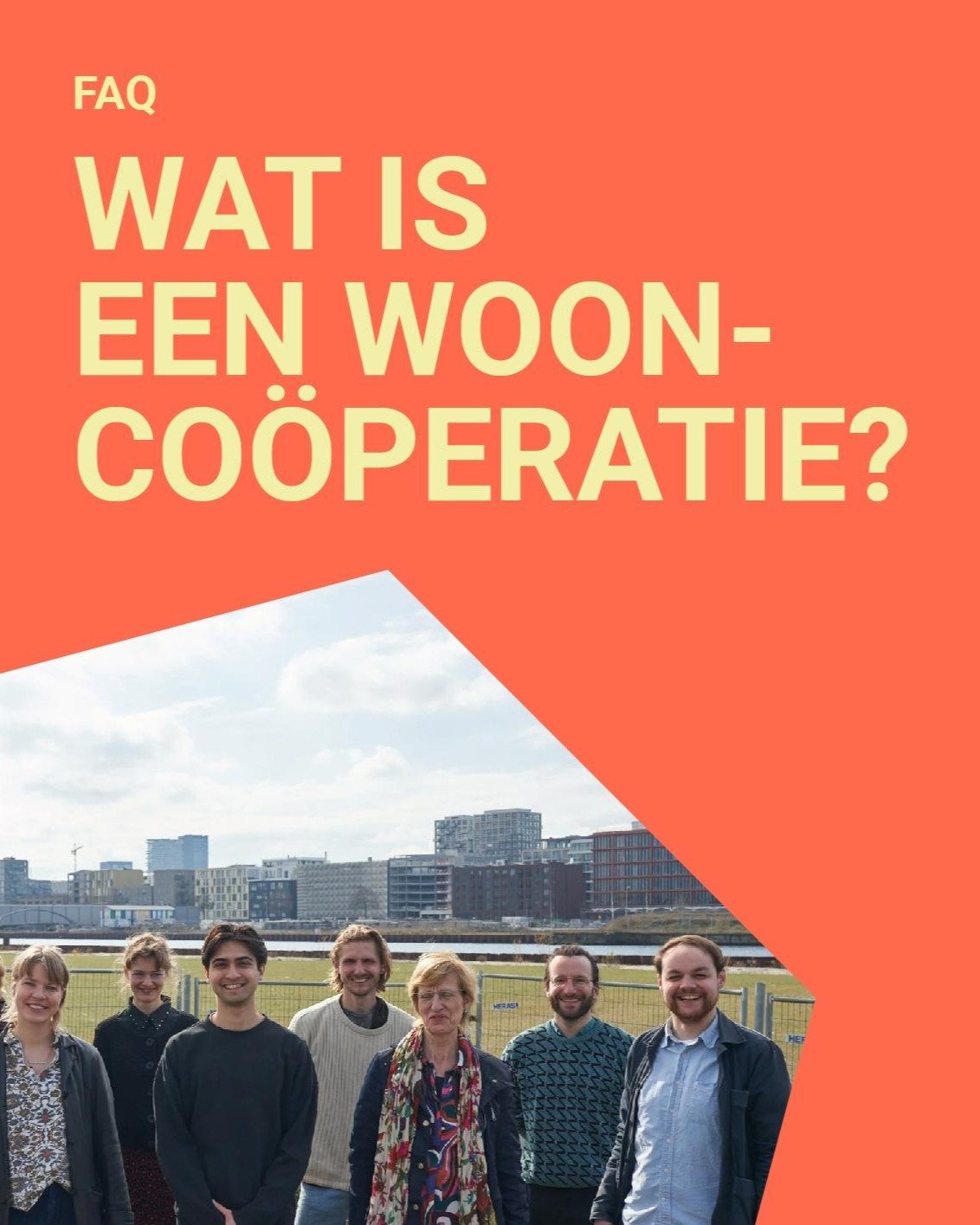 Wat is een woonco&ouml;peratie nou eigenlijk? We leggen het even uit! 🏡