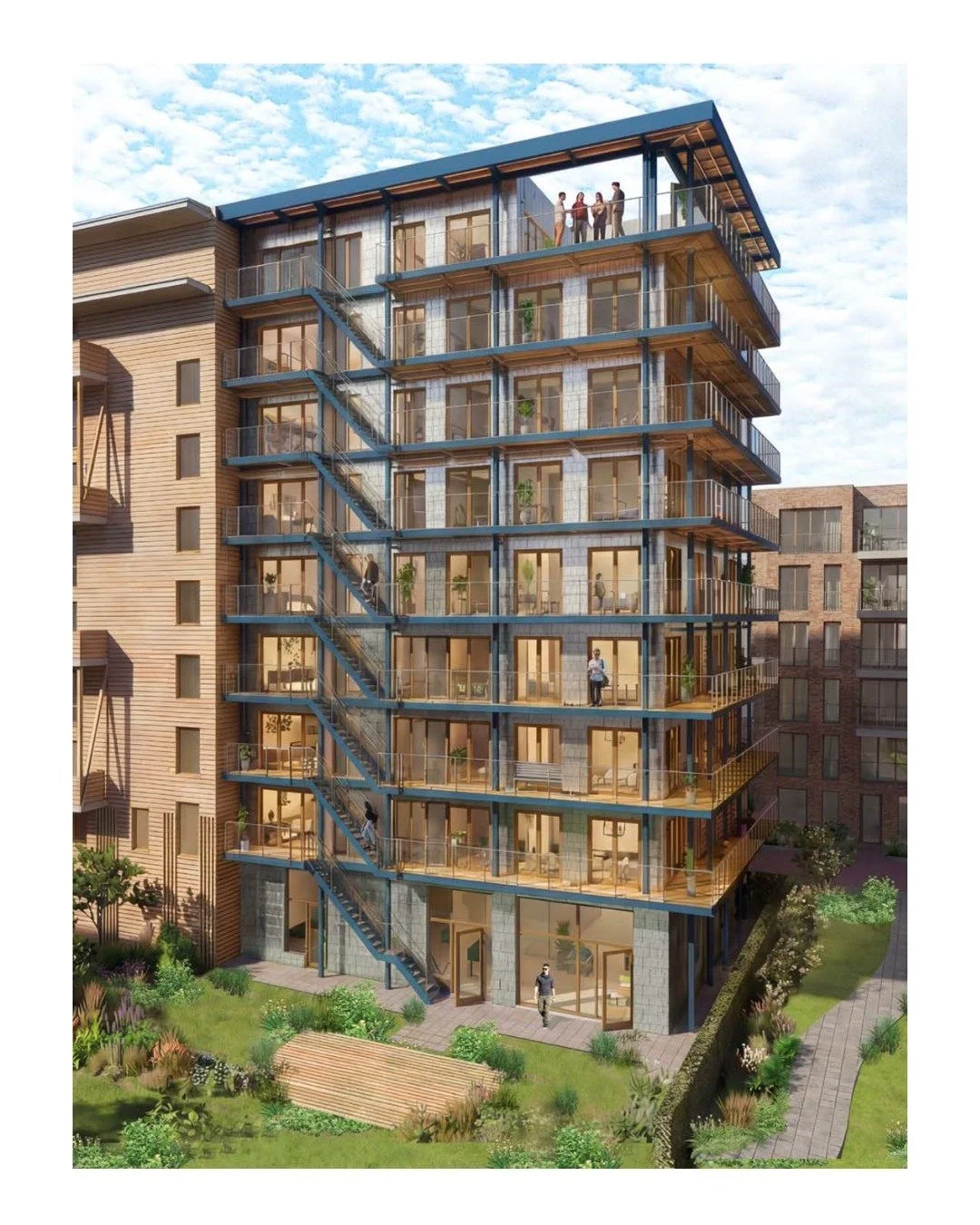 Toch nog even wat extra plaatjes, want wat wordt ons gebouw toch mooi! ✨

Samen met architect @bureausla bouwen wij aan een complex met 35 woningen in Amsterdam-Noord. 

Denk je nu: daar wil ik ook wel wonen? Dat kan! Kom 10 maart naar onze informati