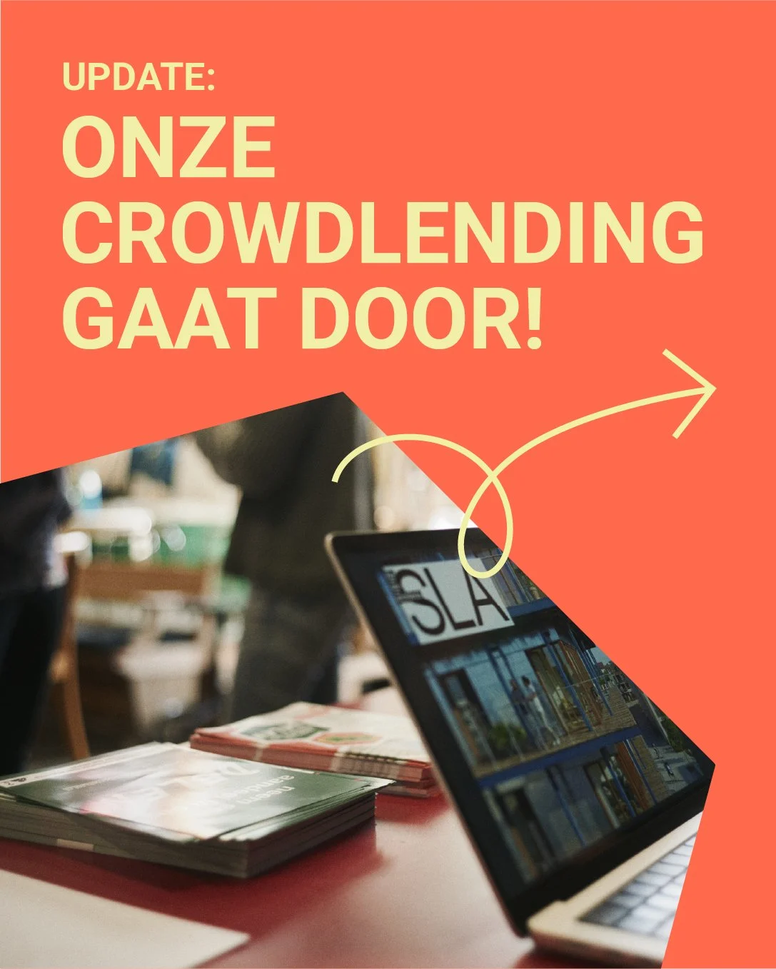 De oplettende volger heeft het al gezien: onze crowdlending is weer open. Koop jij ook een obligatie vanaf &euro;250 en help je ons een andere vorm van wonen en bouwen te realiseren? 

Ben je al obligatiehouder? Spread the word: vertel je familie/buu