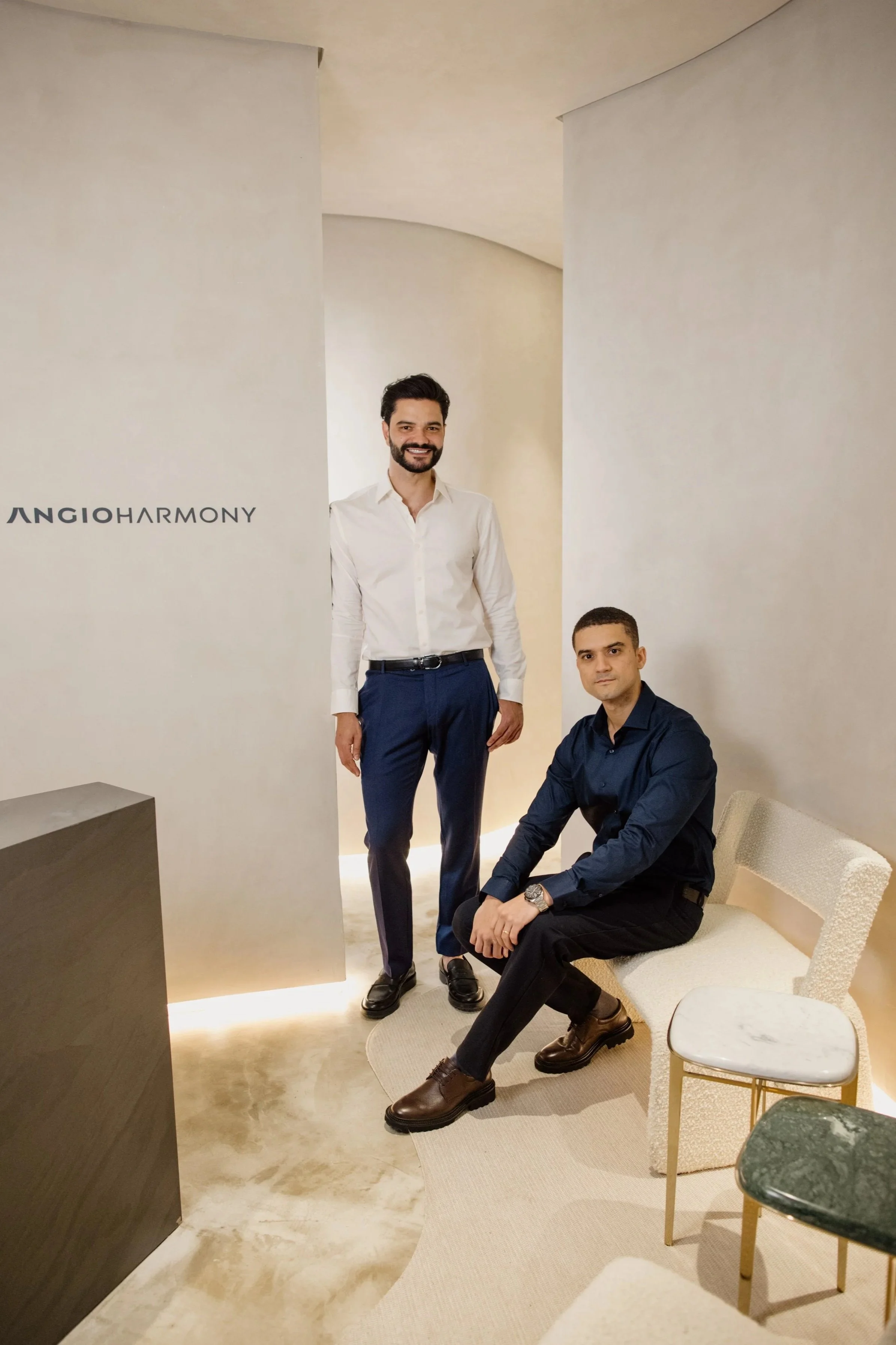 Dr. Gustavo e Dr. Marcelo - Recepção