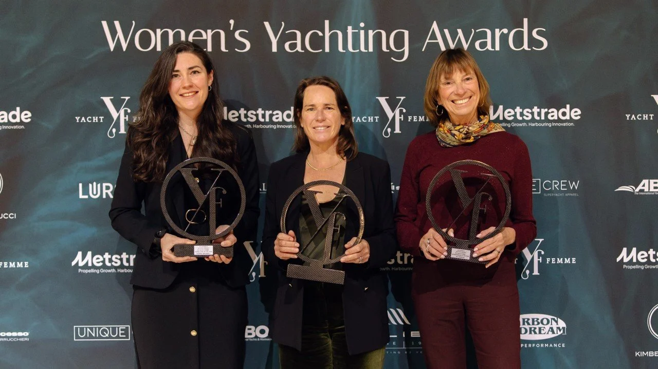 Rosie O’Donnell from Yachts for Science wins Trailblazer of the Year Award at Women’s Yachting Awards