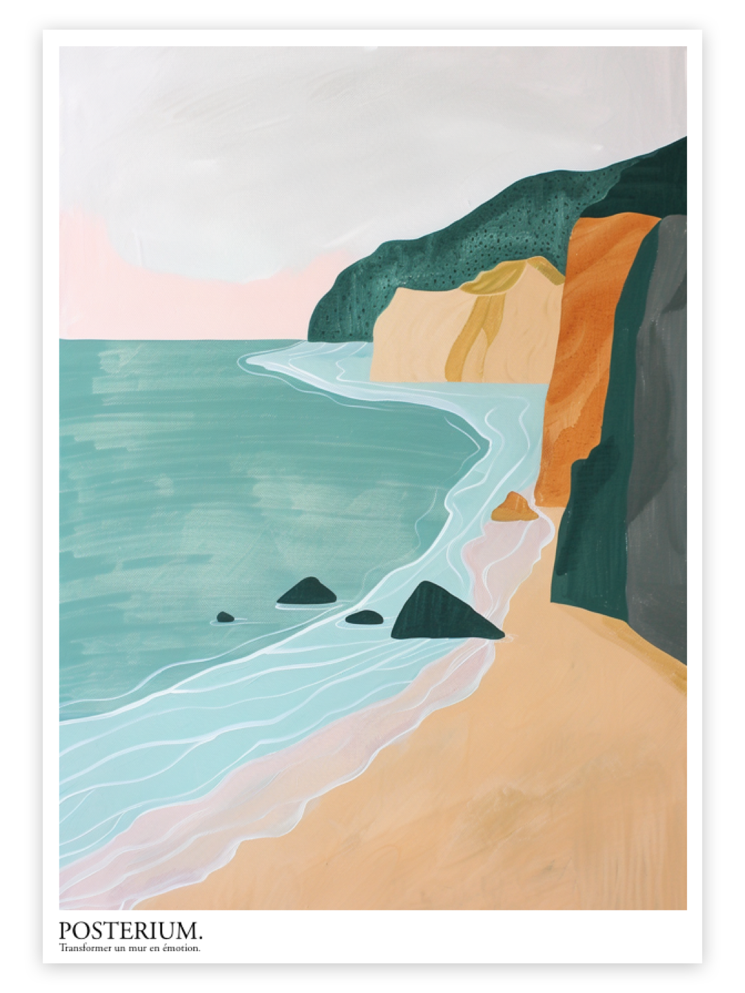 Côte douce — affiche