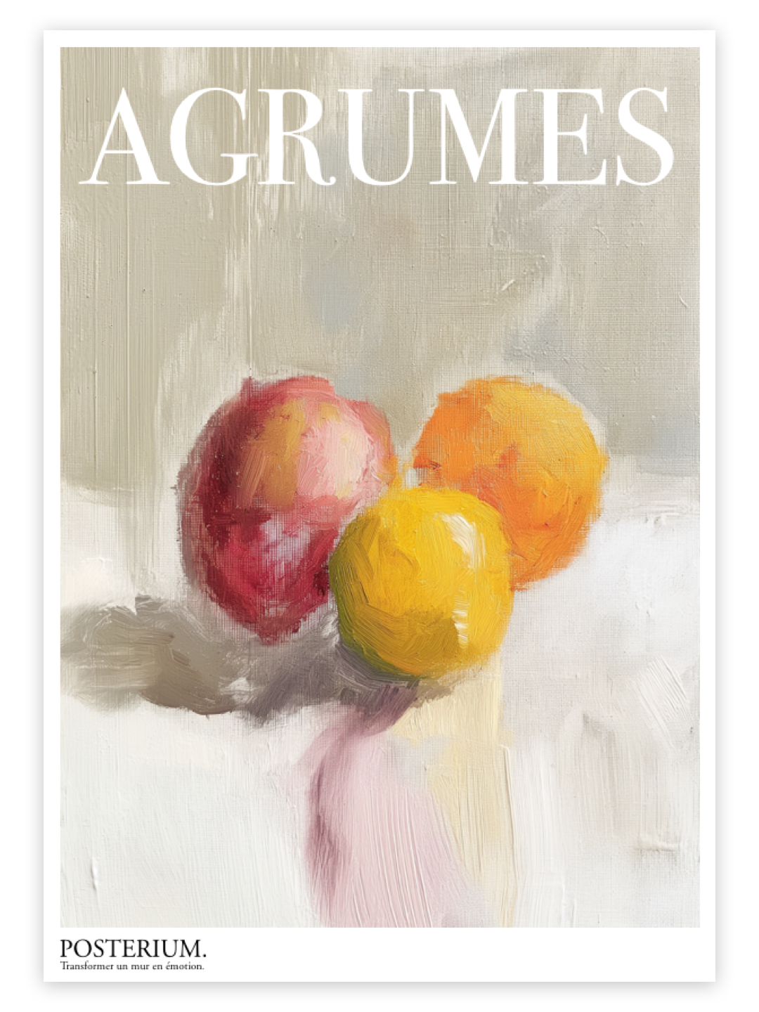 Agrumes affiche