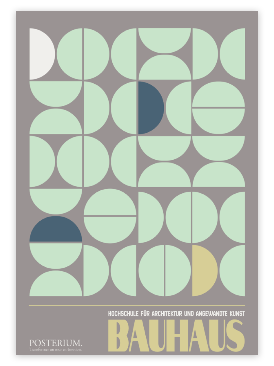 Bauhaus 01.07 — affiche  Collection Bauhaus — Volume 1