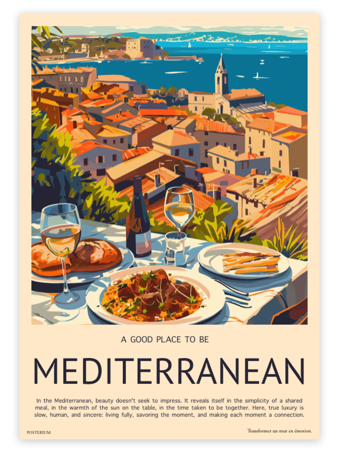A Good Place To Be – Mediterranean affiche