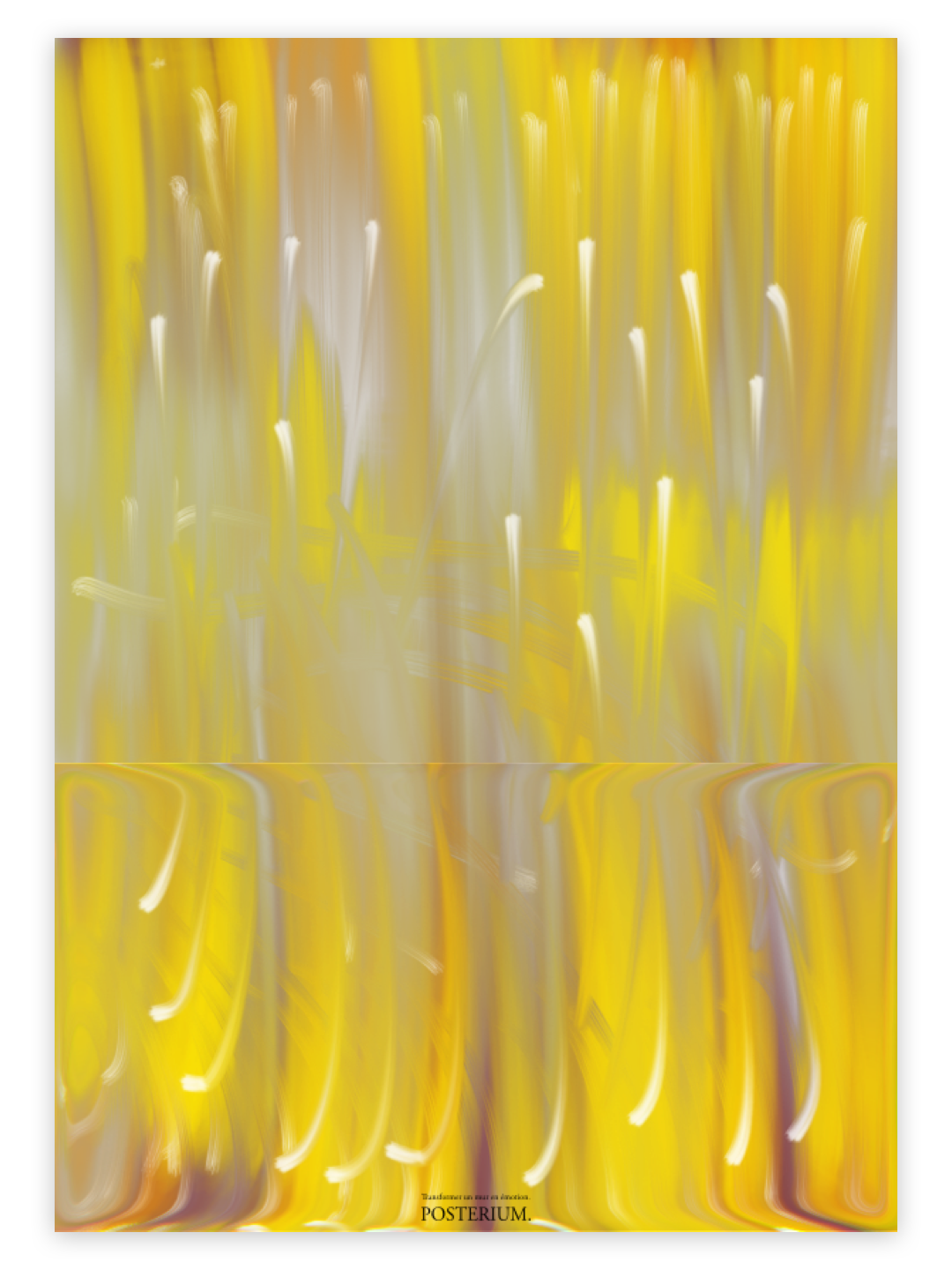 Golden Flow - Affiche printemps 2026