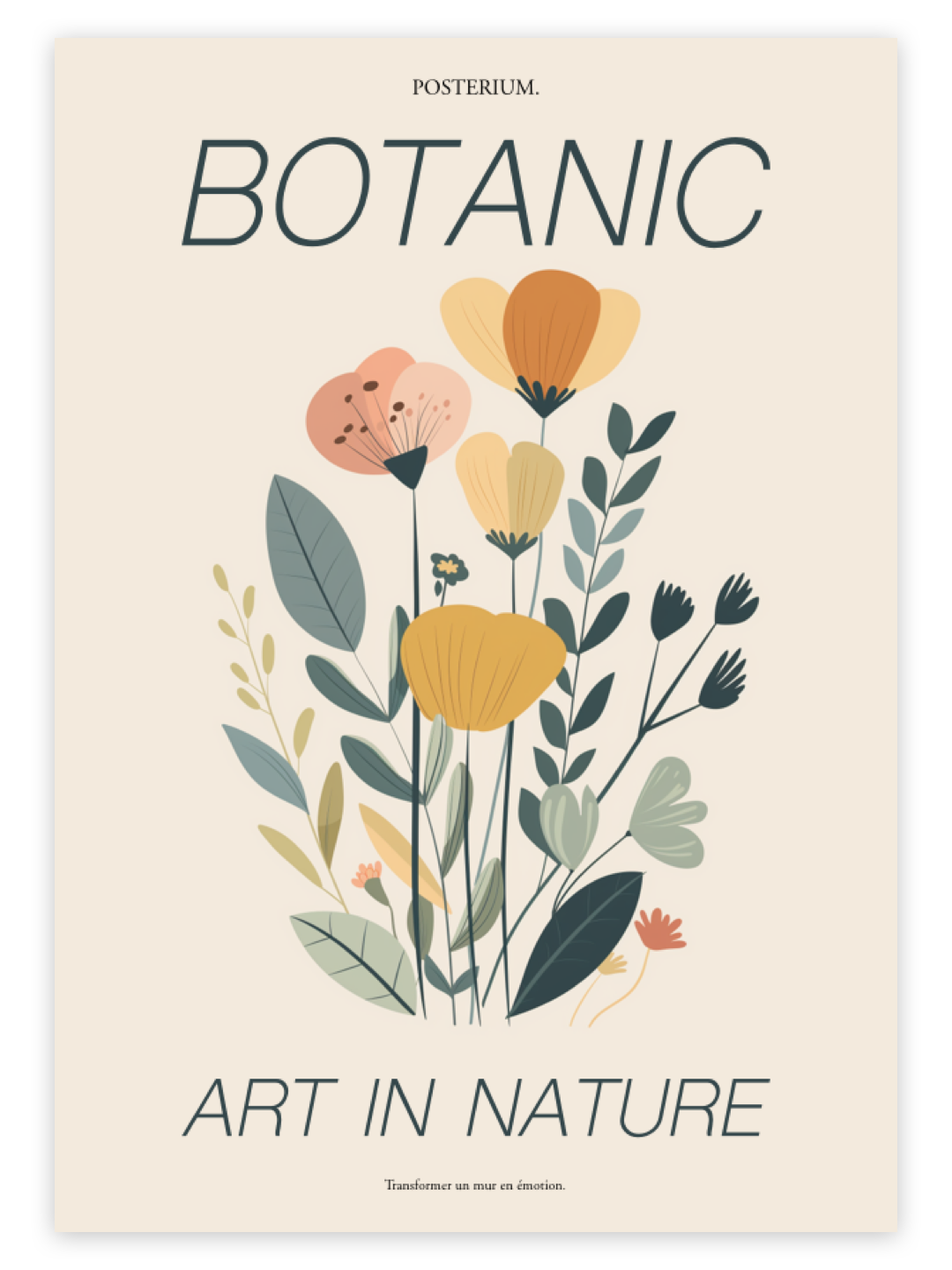 Botanic - Affiche printemps 2026