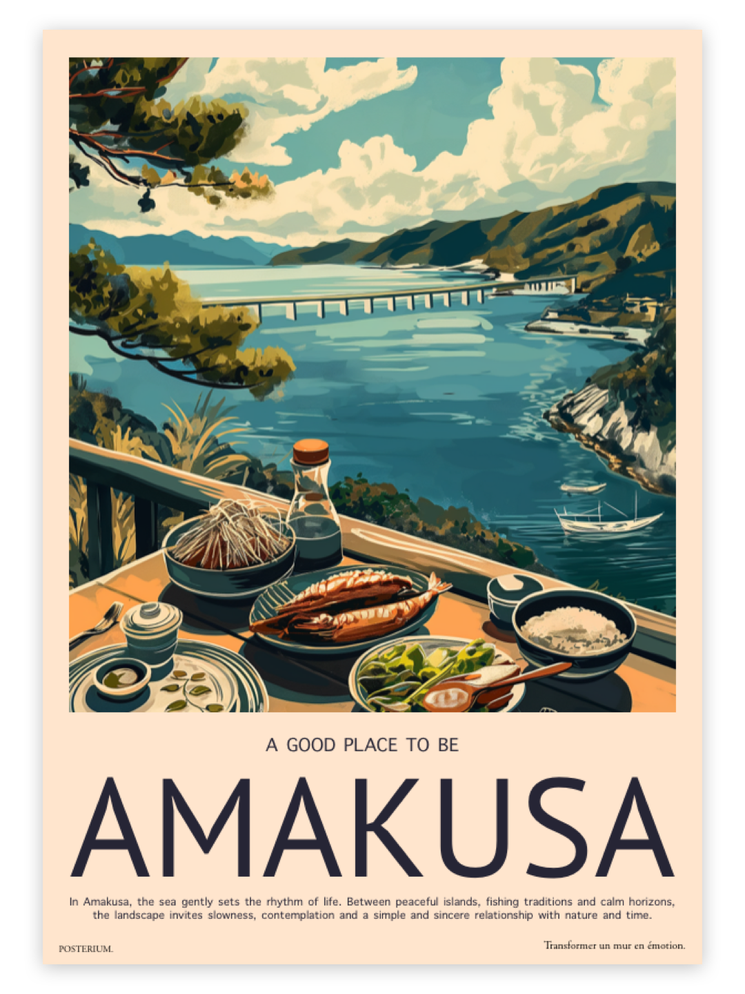 A Good Place To Be – Amakusa affiche