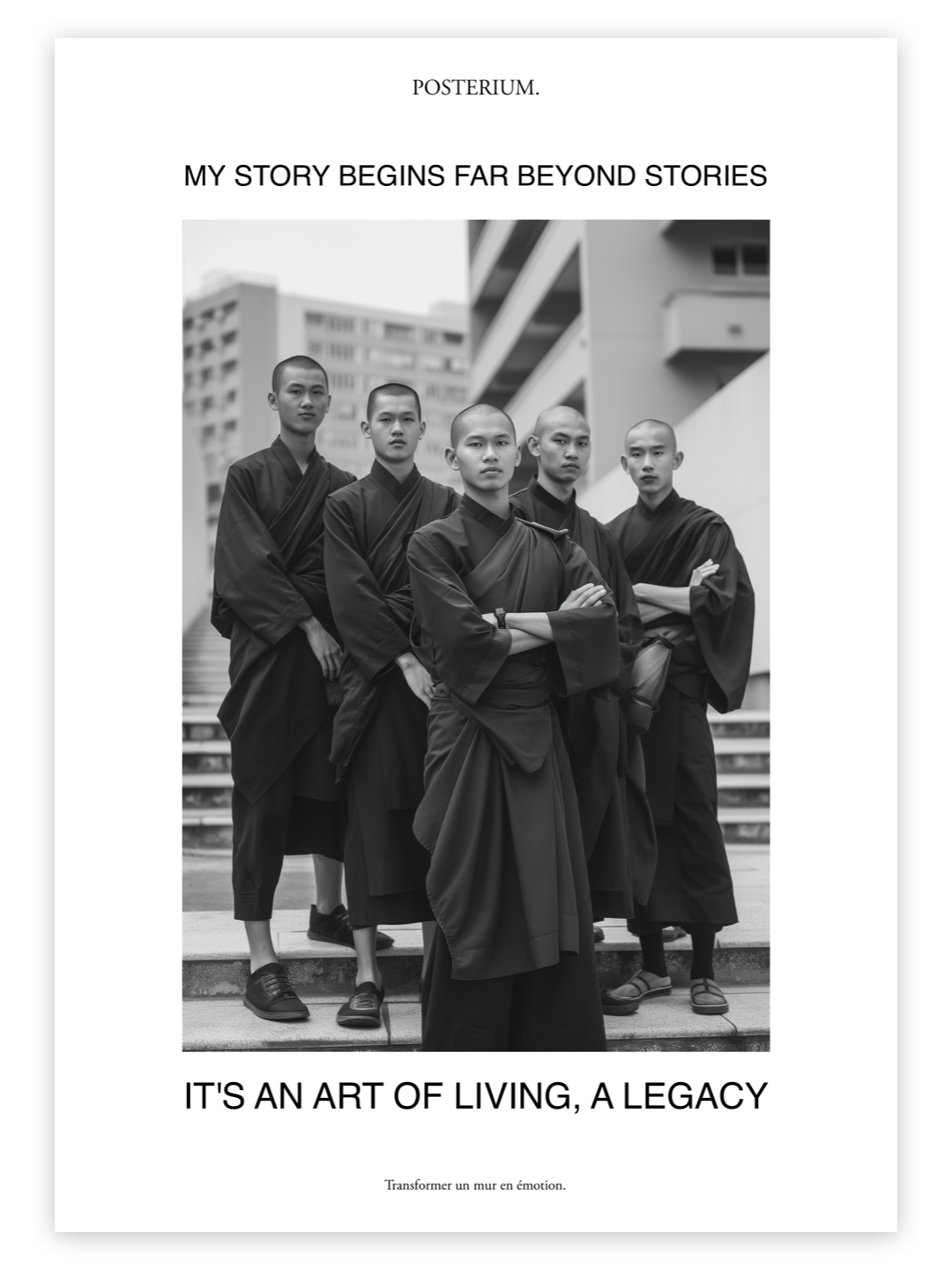 My Story Begins Far Beyond Stories N°5 affiche