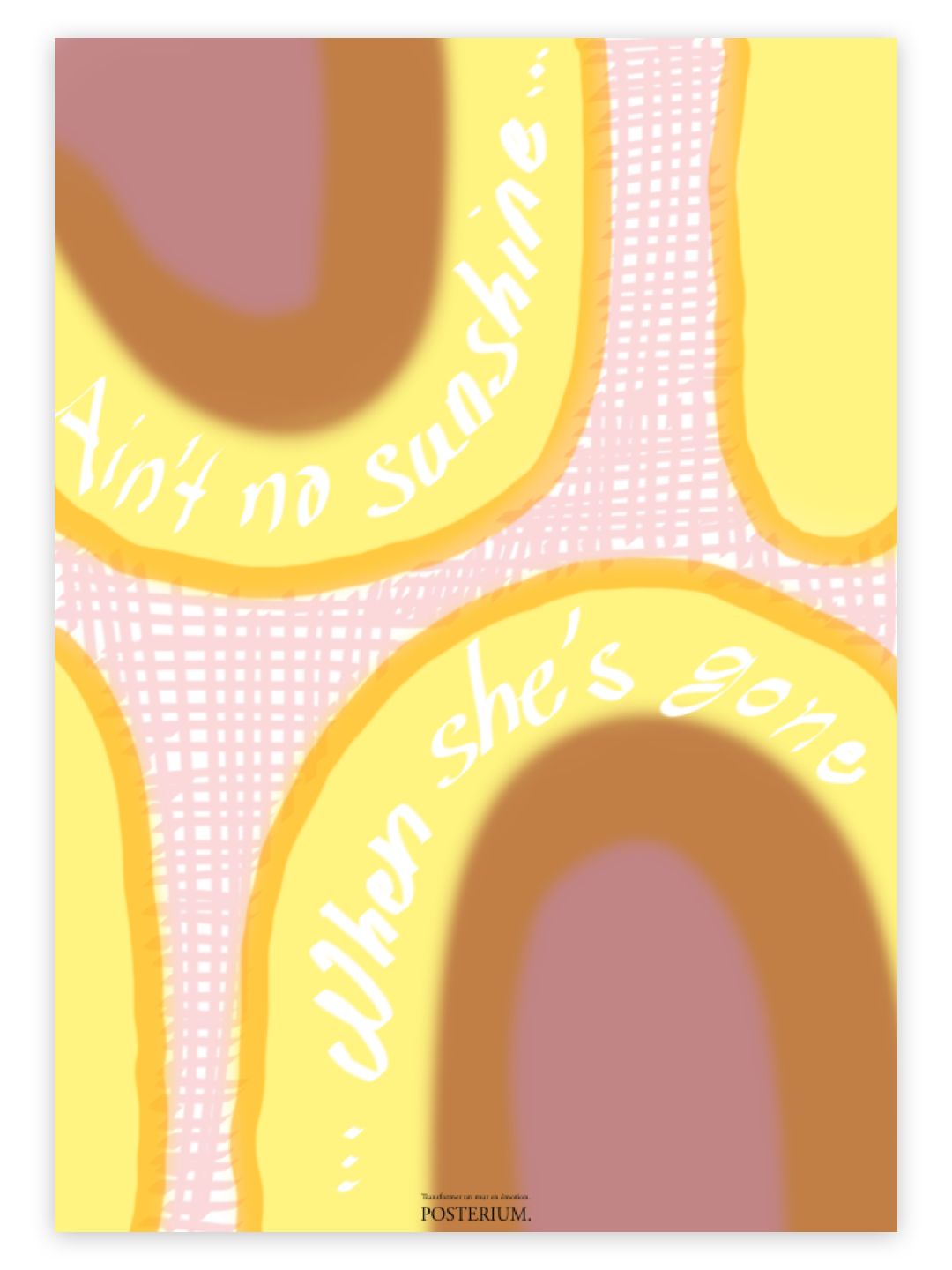 Sunshine flow - Affiche printemps 2026