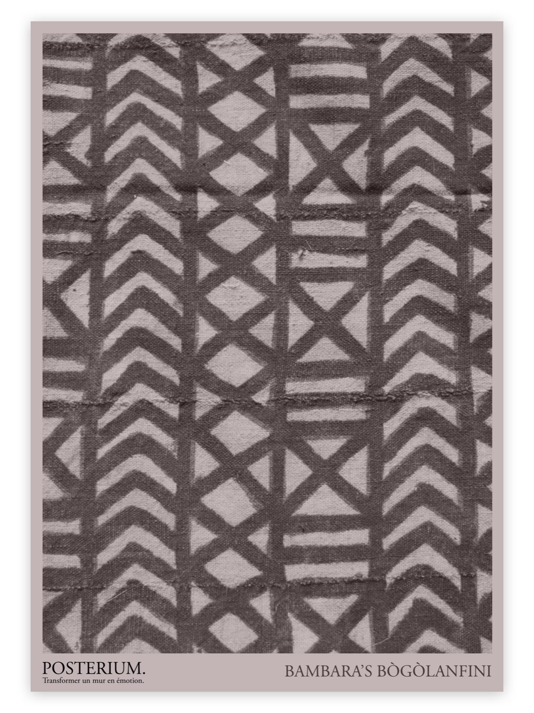 BAMBARA’S bògòlanfini affiche
