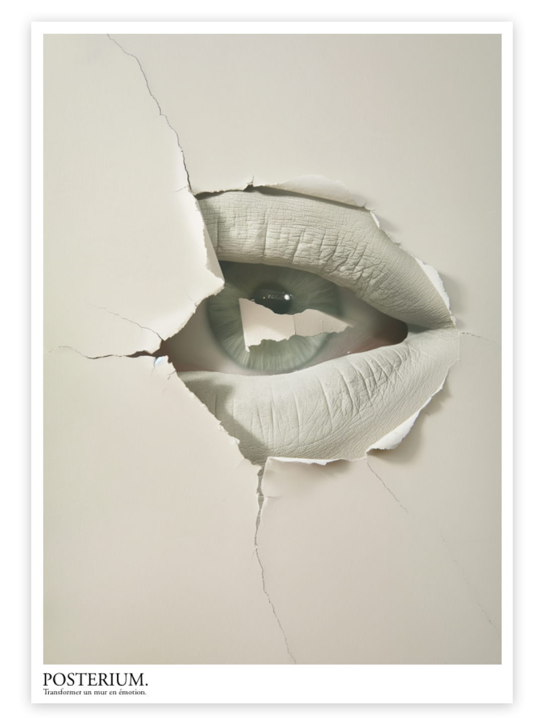 Through the Wall — affiche  Collection FIGURES — Vol. 01