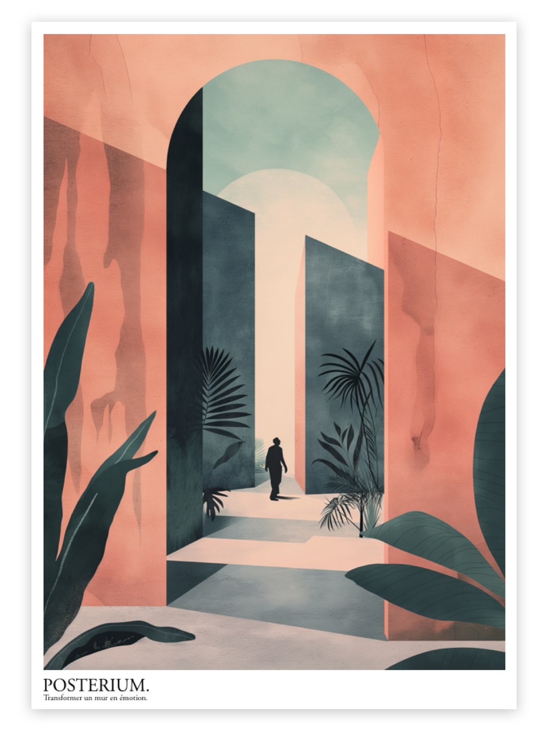 Passage — affiche  Collection FIGURES — Vol. 01