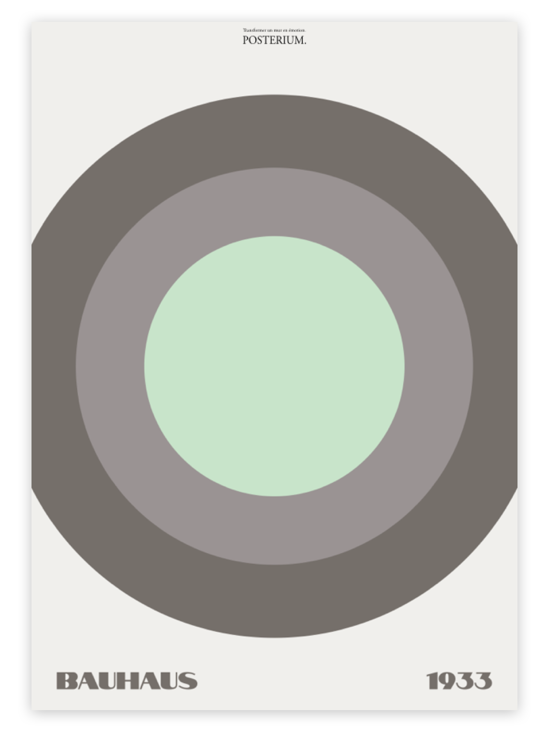 Bauhaus 1933 — affiche  Collection Bauhaus — Volume 1