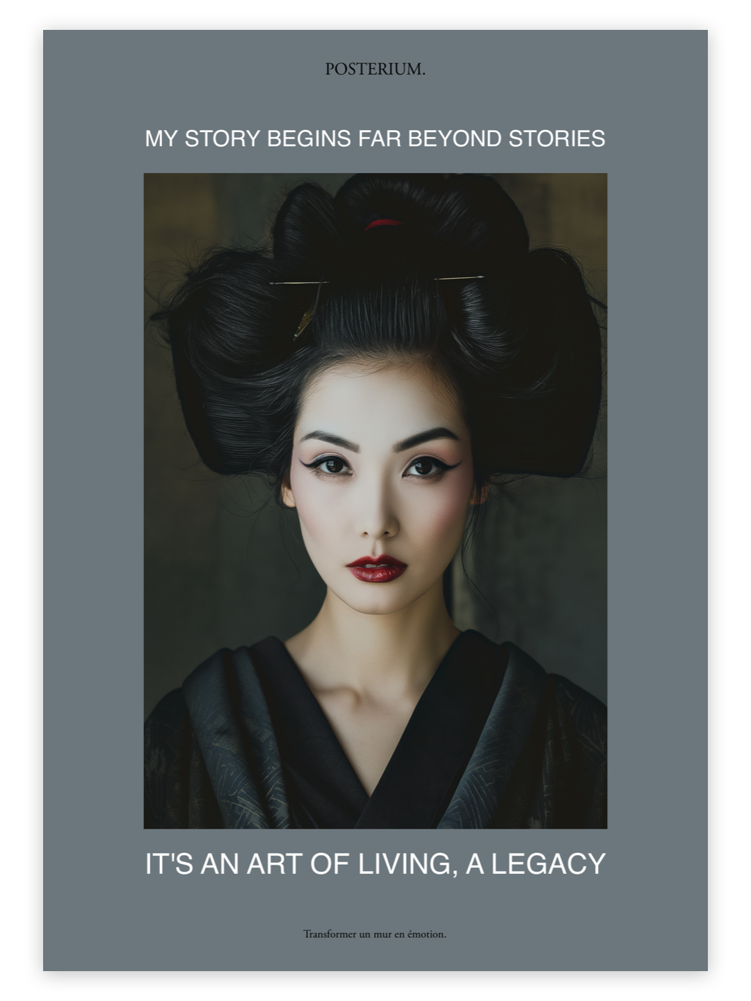 My Story Begins Far Beyond Stories N°3 affiche