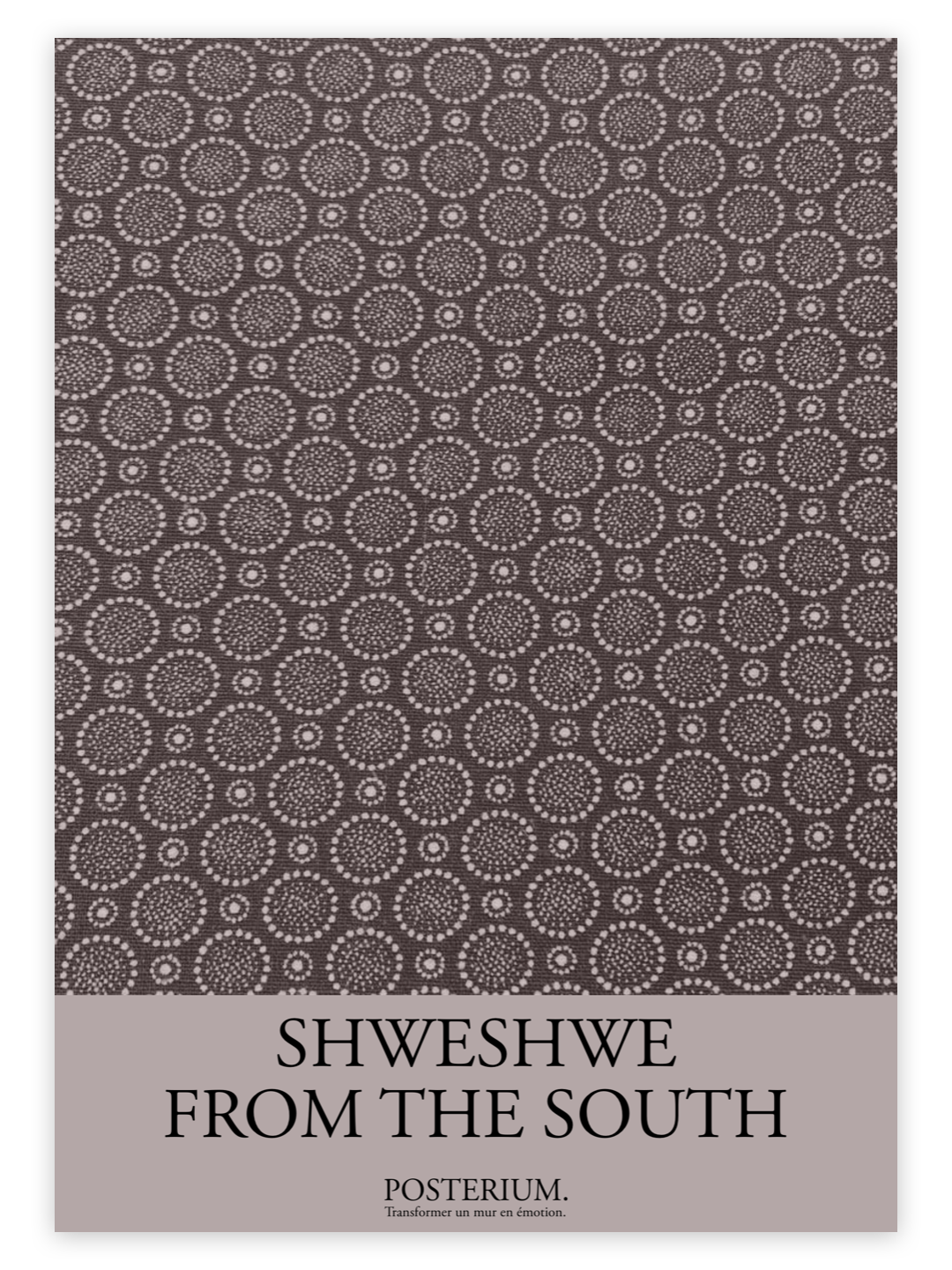 Swhe-swhe from south Africa affiche