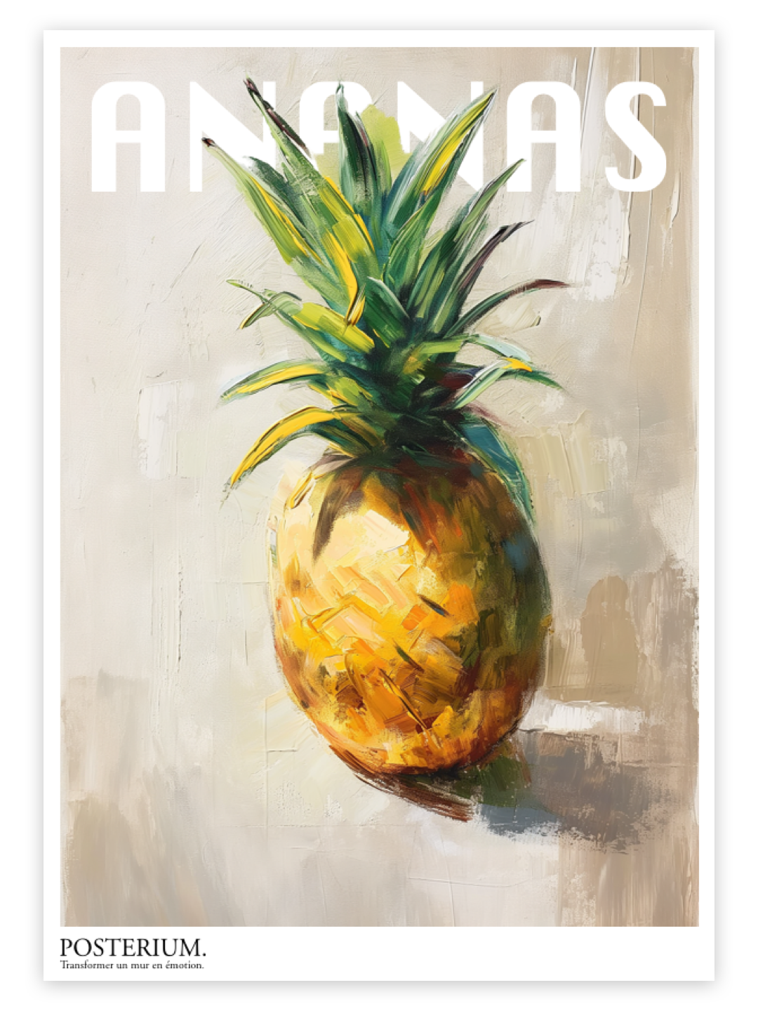 Ananas affiche
