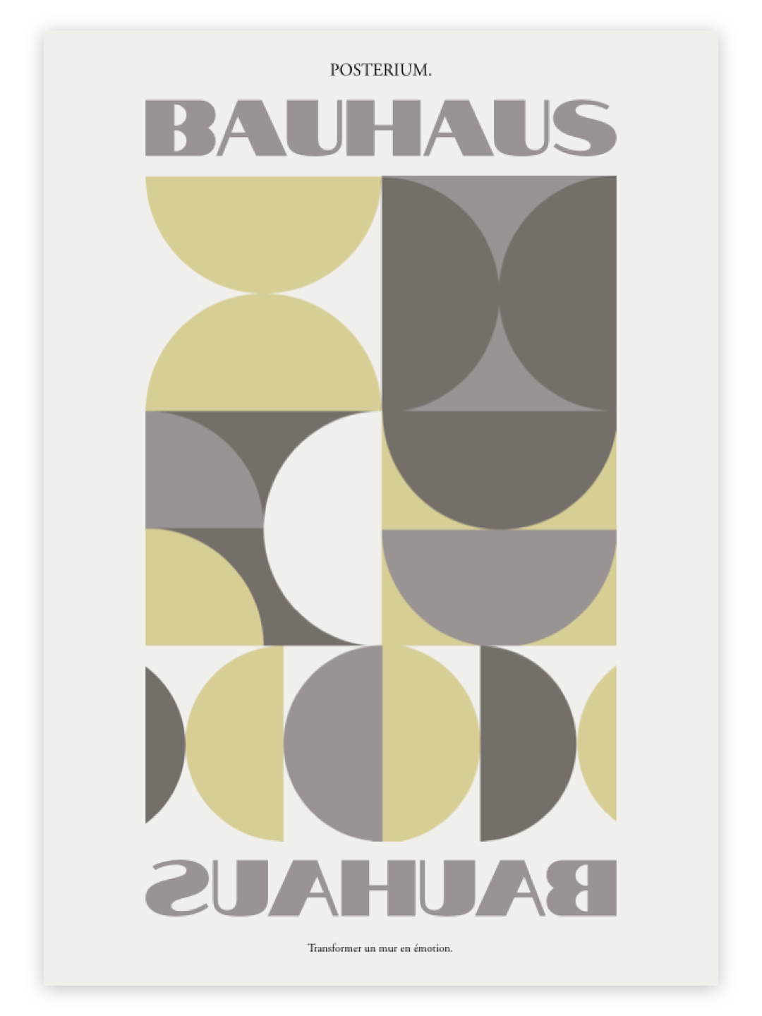 Bauhaus 01.04 — affiche  Collection Bauhaus — Volume 1