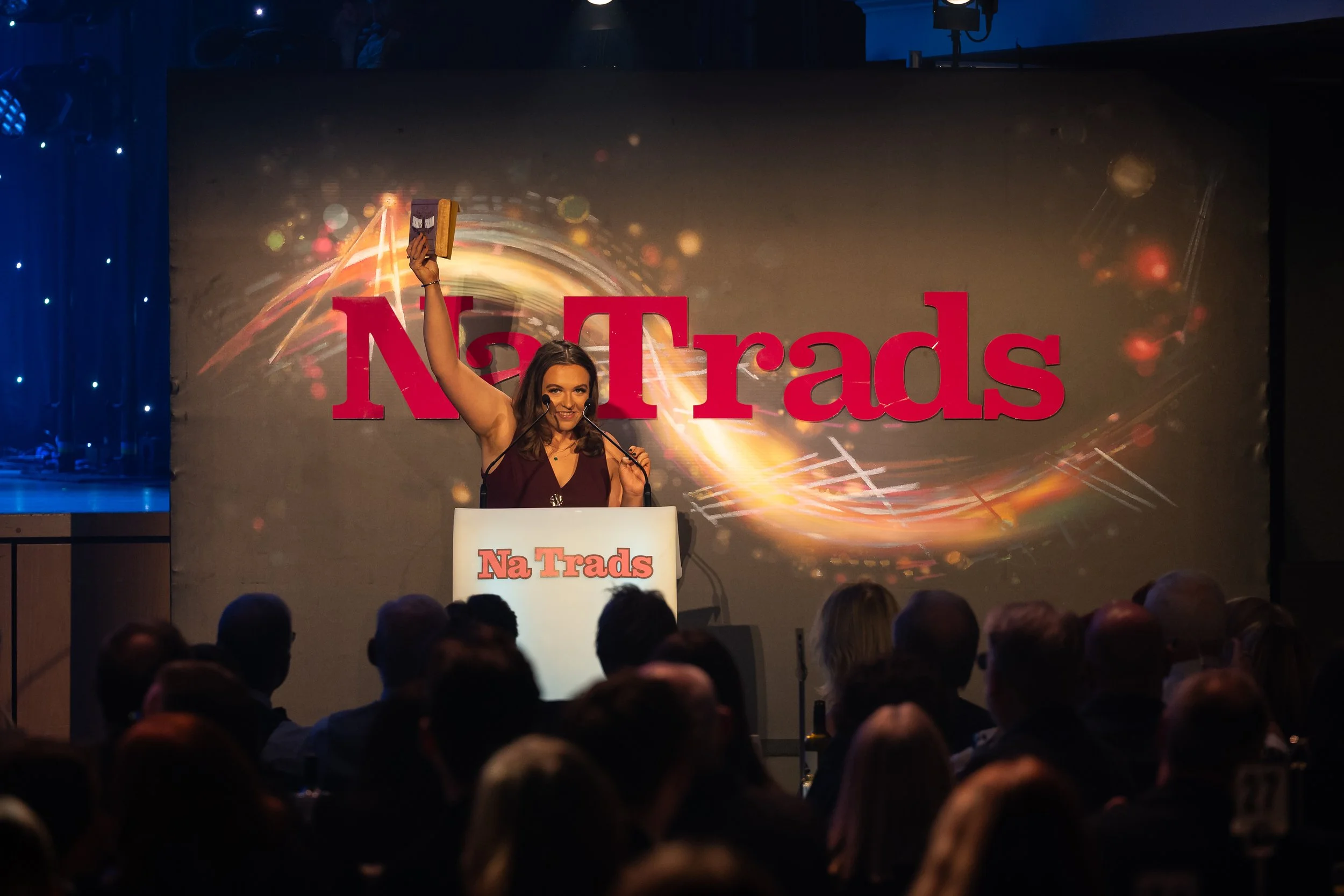 Ellie Beaton lifts Scots Singer of the Year Award 2025 in Aberdeen's Music Hall